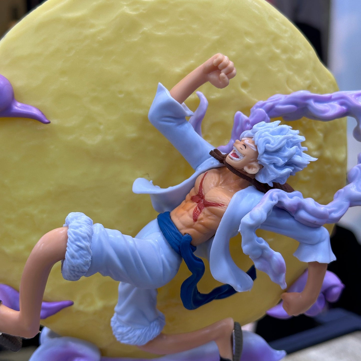 One Piece Anime Figure Monkey D. Luffy Nika Figurine Moon Fairy 29cm PVC Luminous Statue Doll Collection Toys Kids Birthday Gift