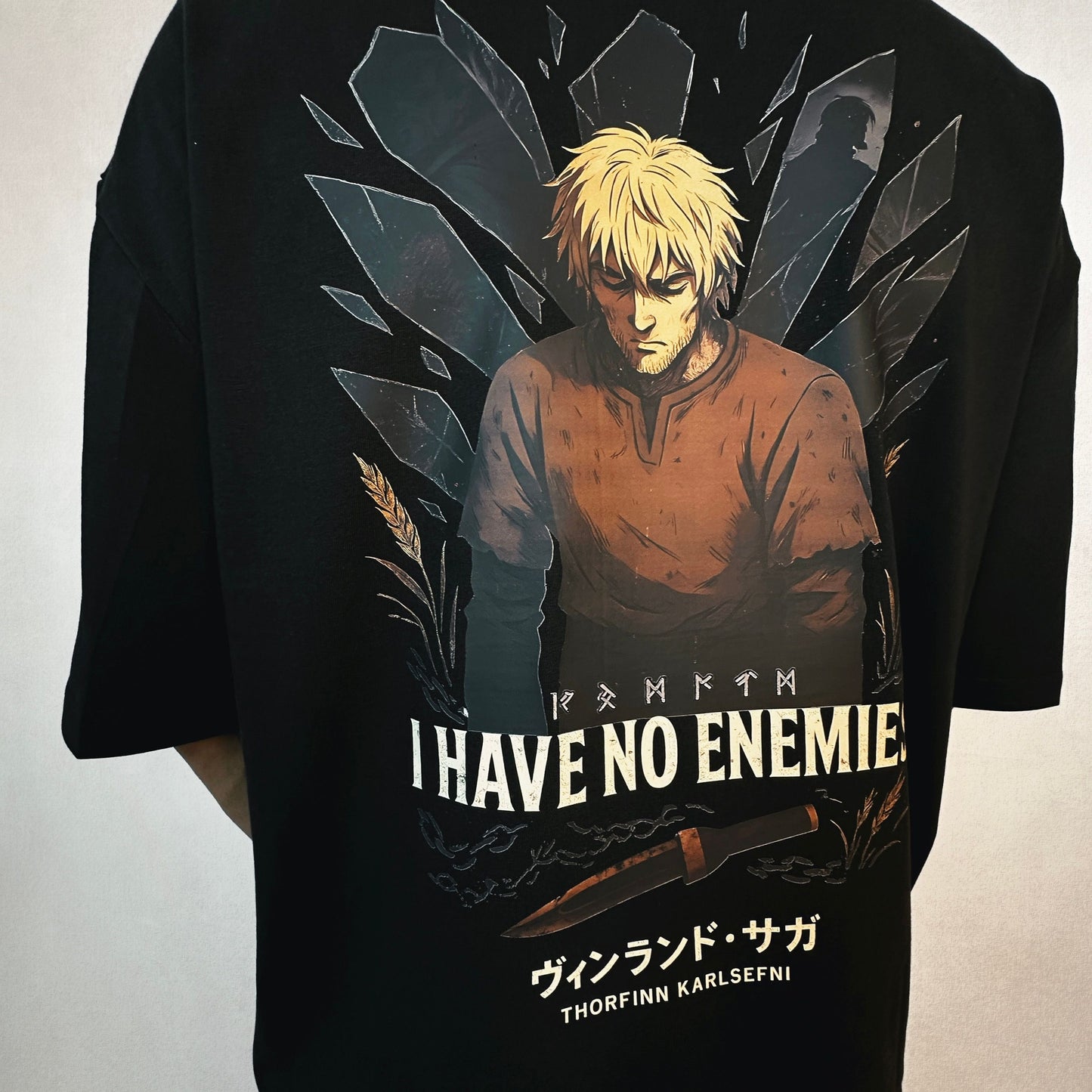 Thorfinn-vinland saga T-shirt from one for all anime clothing store