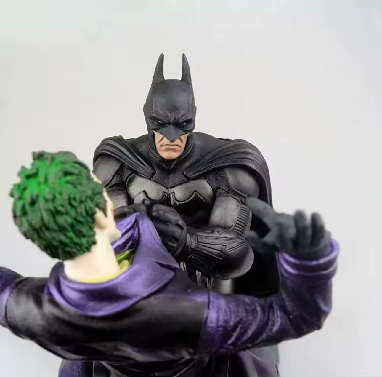 Arkham Comic Anime Figures Batman Vs Joker Figure Bruce Wayne Joker Figurine Collection Model Toys Statue Kids Birthday Gifts