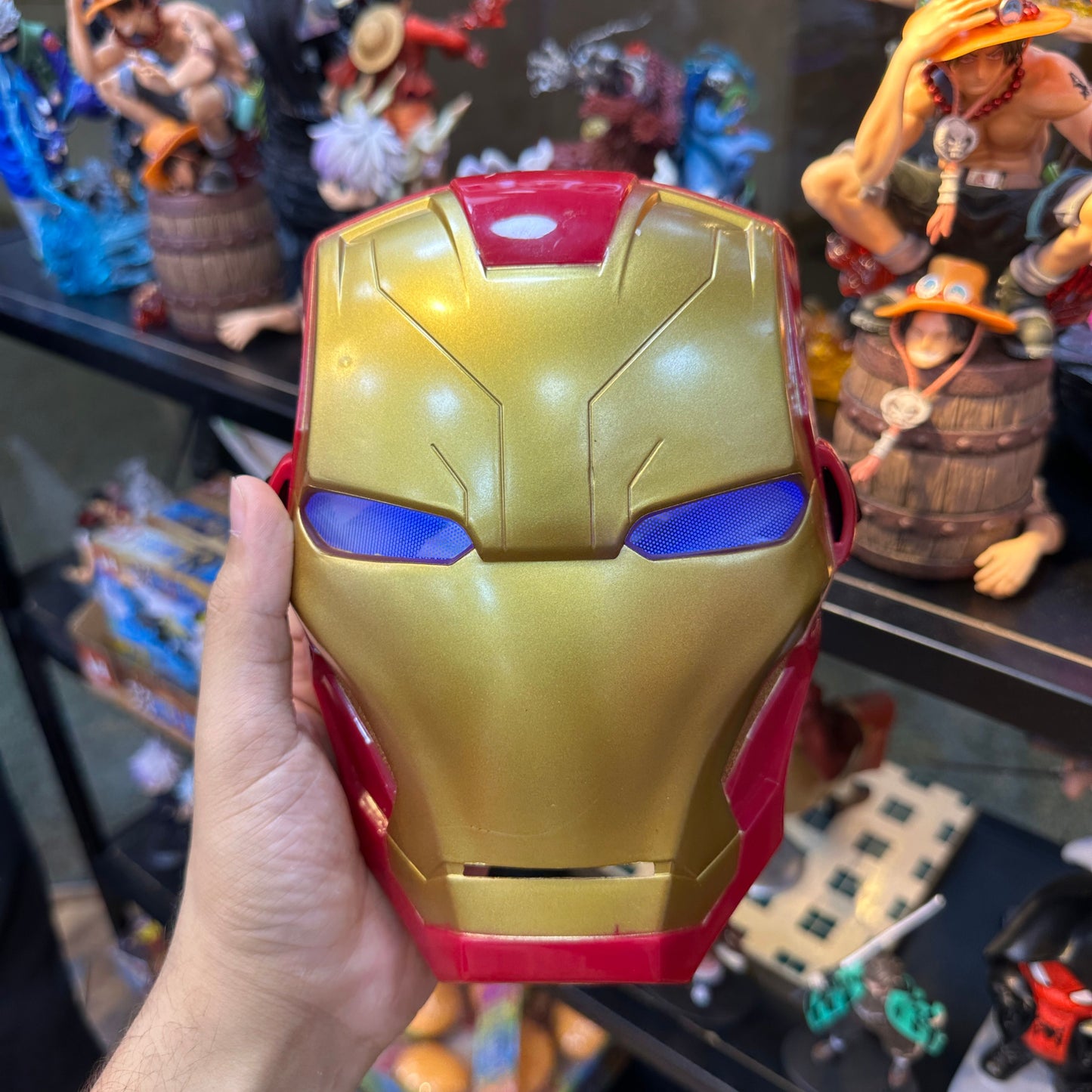Spiderman venom, iron man and batman musk