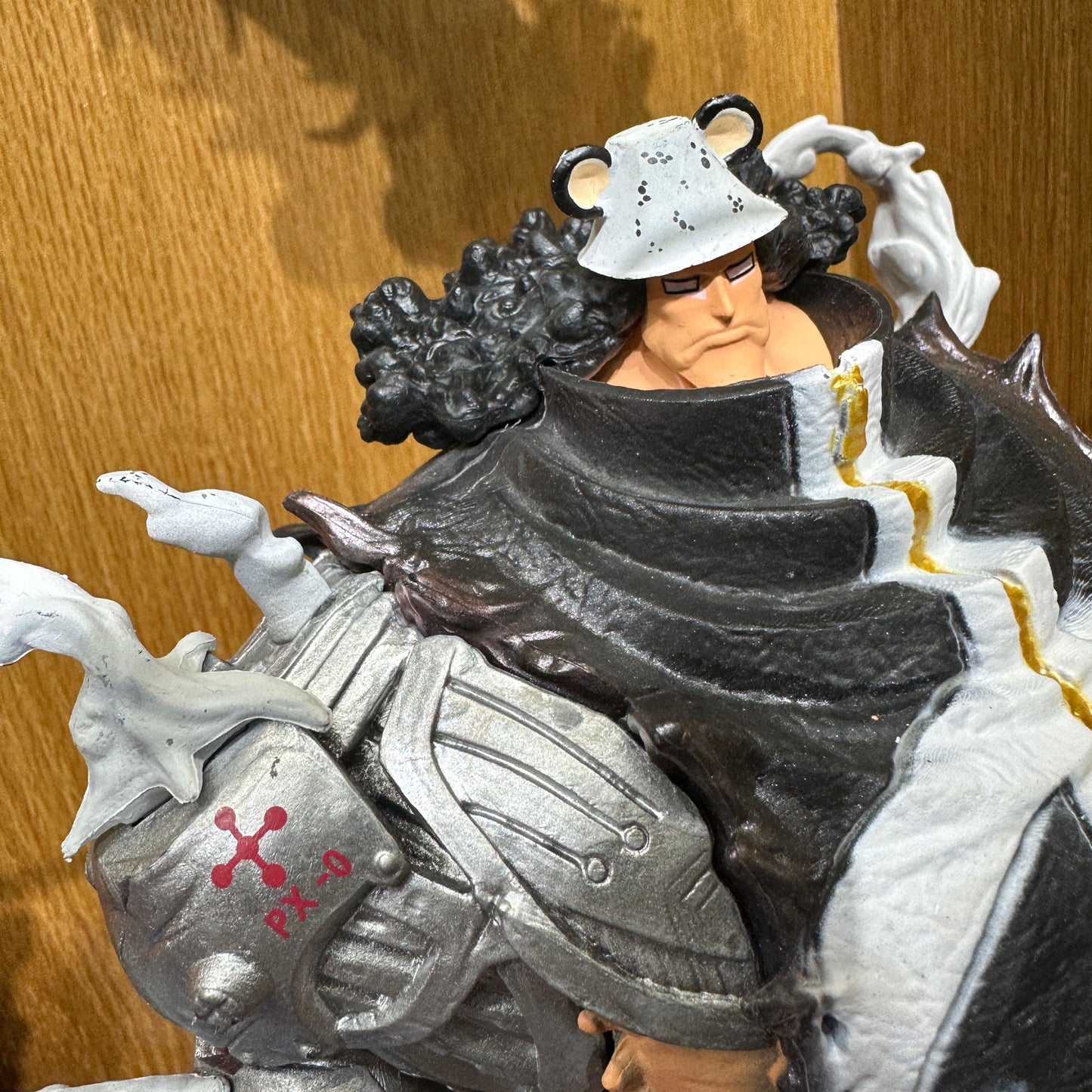 28cm One Piece Tyrant Bear Anime Figures Bartholemew Kuma Statue Max Series Gk Figure Model Desktop Collection Decorate Toy Gift