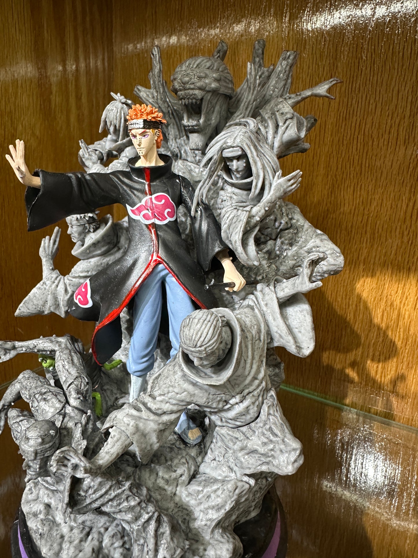 Pain Figures Cartoon Naruto Anime Figure Pain Model 27cm GK PVC Statue Figurine Doll Collection Car Decotation Children Toy Gift