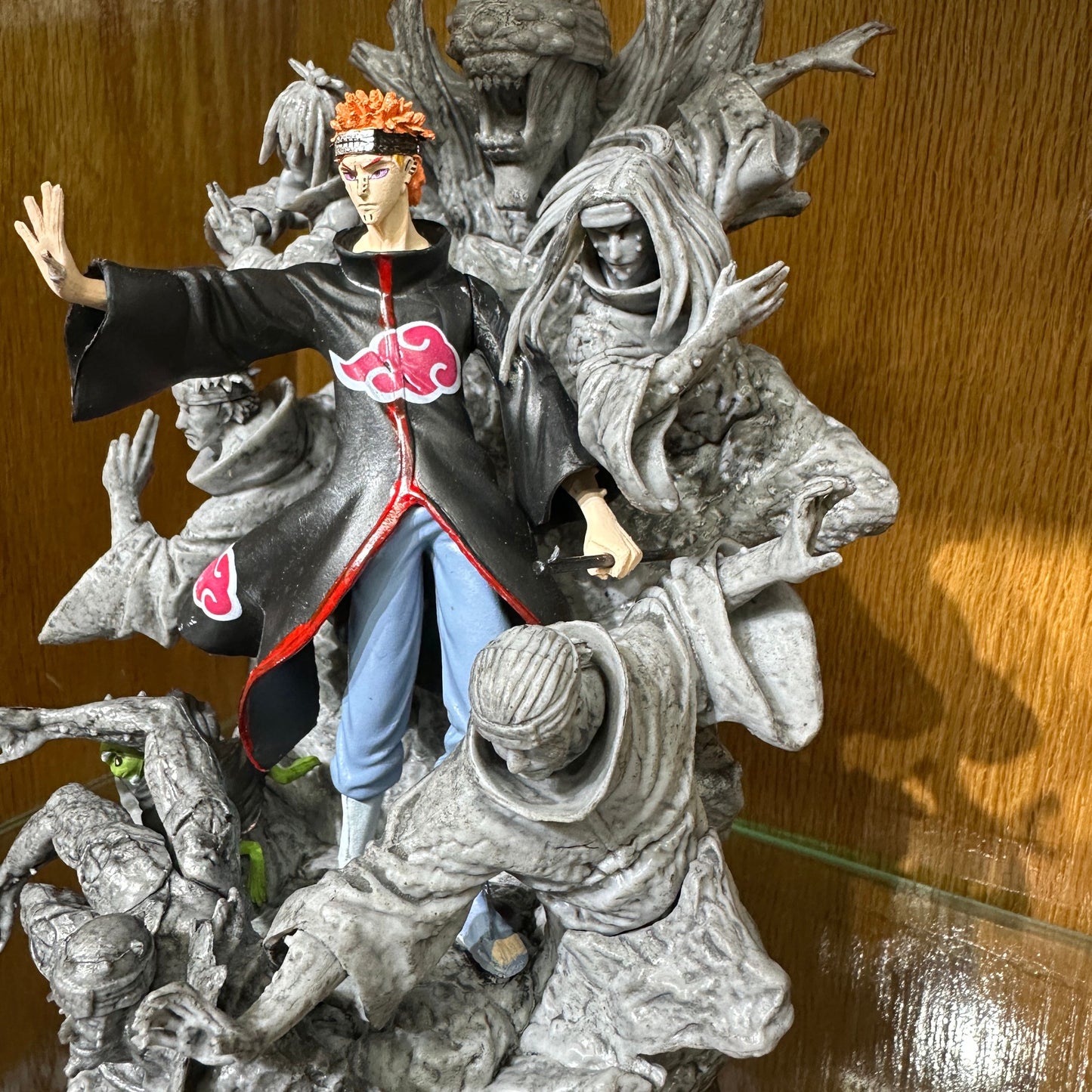 Pain Figures Cartoon Naruto Anime Figure Pain Model 27cm GK PVC Statue Figurine Doll Collection Car Decotation Children Toy Gift