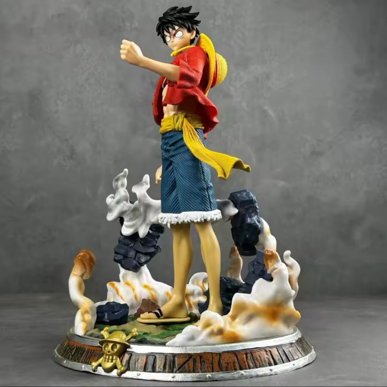 35 cm luffy from one piece anime figure