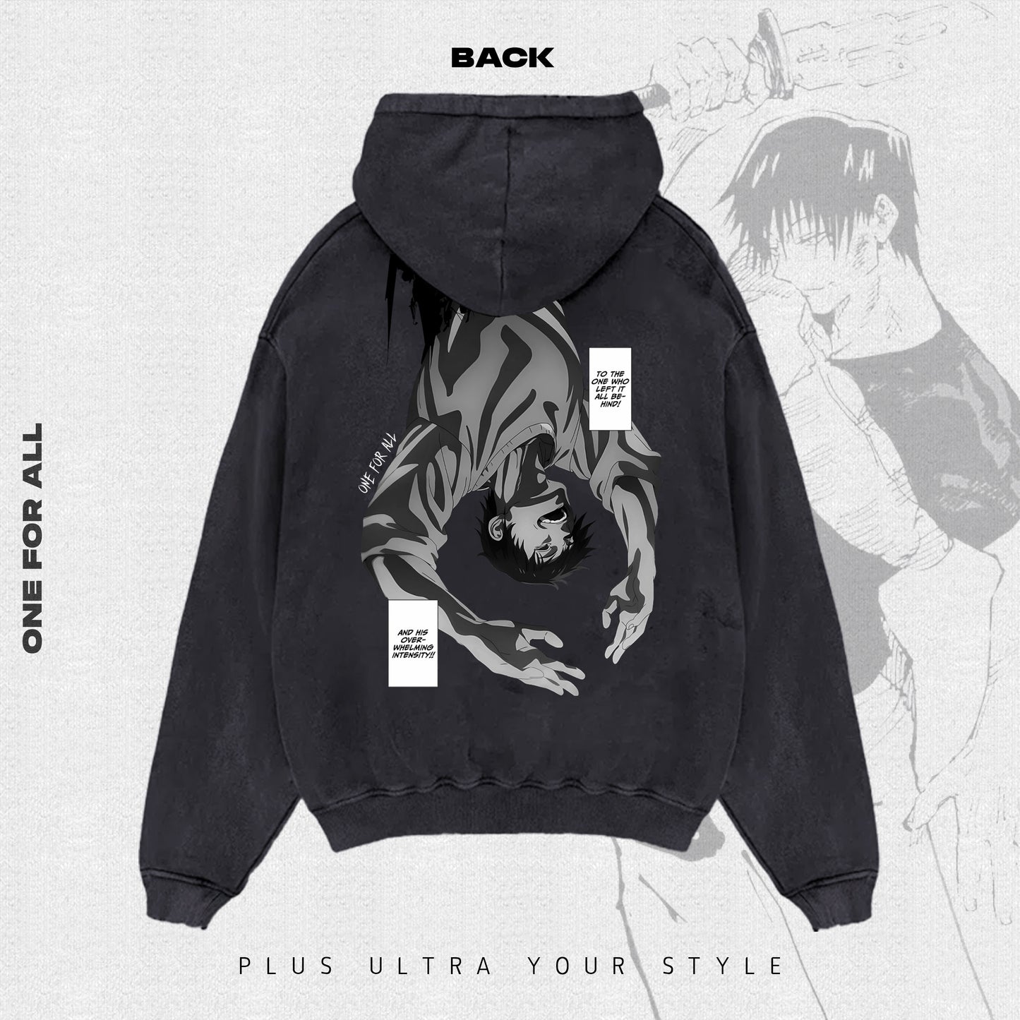Toji-jujutsu kaisen Hoodie