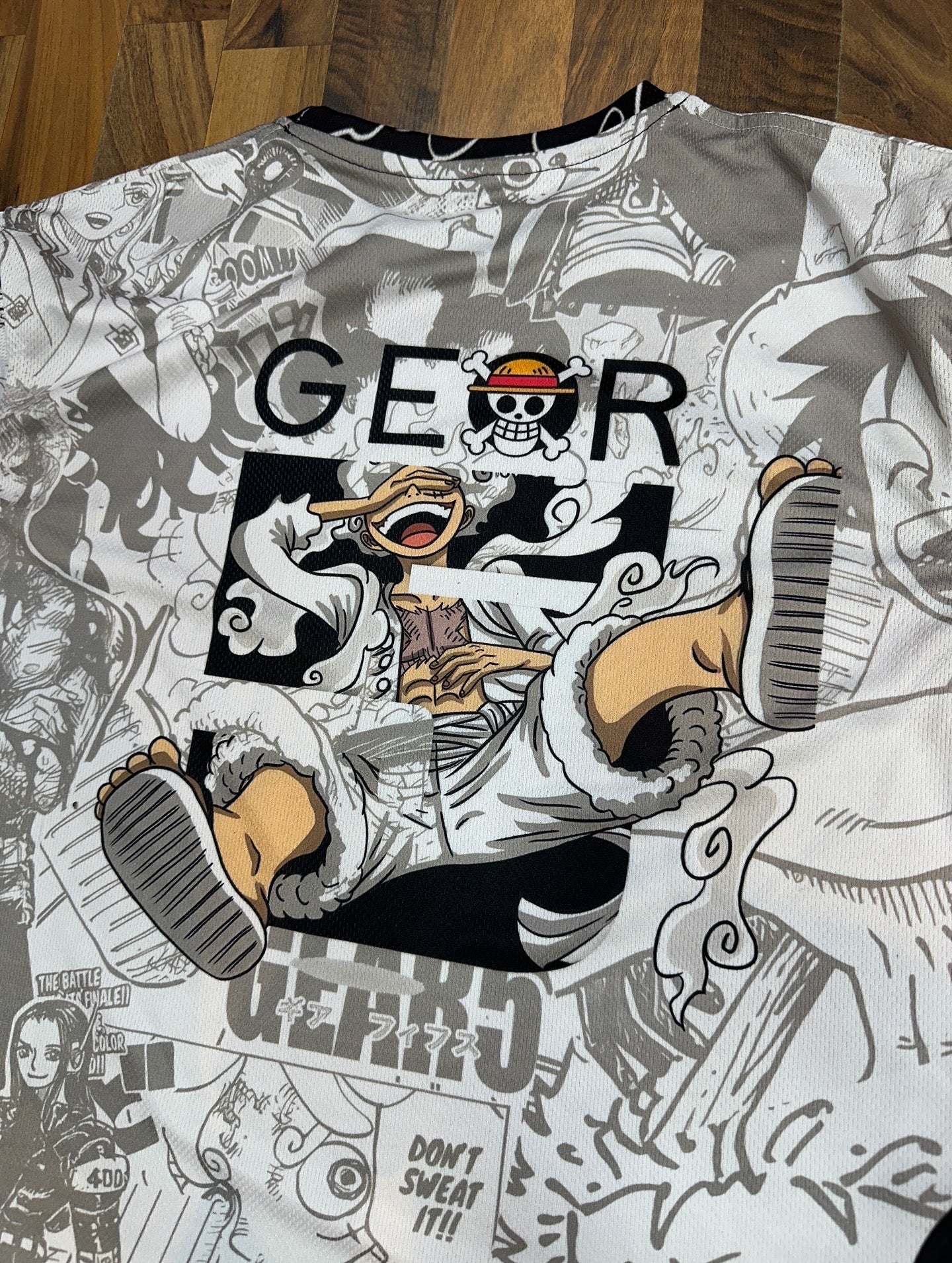 Luffy-One piece new sport t-shirt from One For All anime clothing store