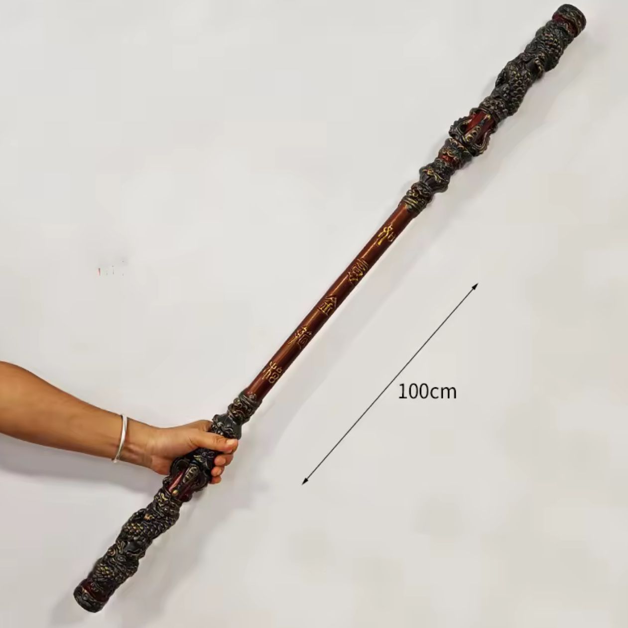 100cm black myth wukong staff pvc material
