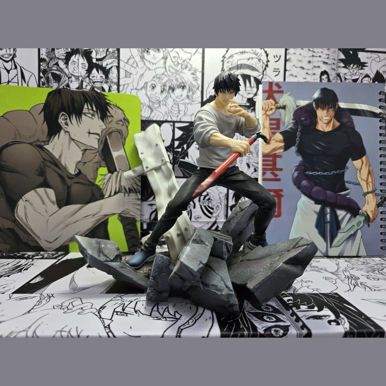 Toji figure from one for all anime store