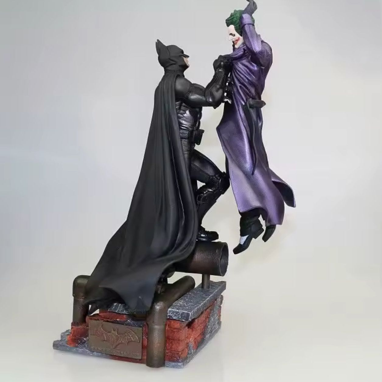 Arkham Comic Anime Figures Batman Vs Joker Figure Bruce Wayne Joker Figurine Collection Model Toys Statue Kids Birthday Gifts