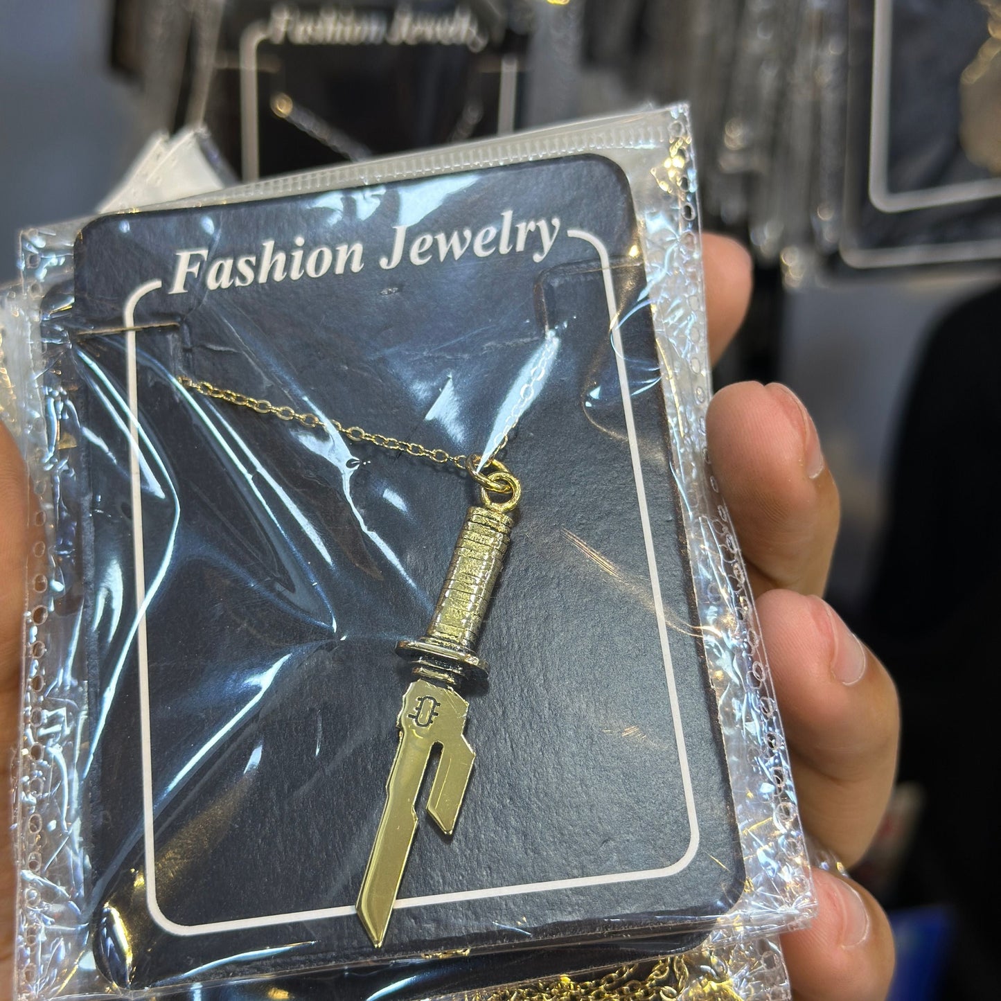 Toji necklace from One For All anime store