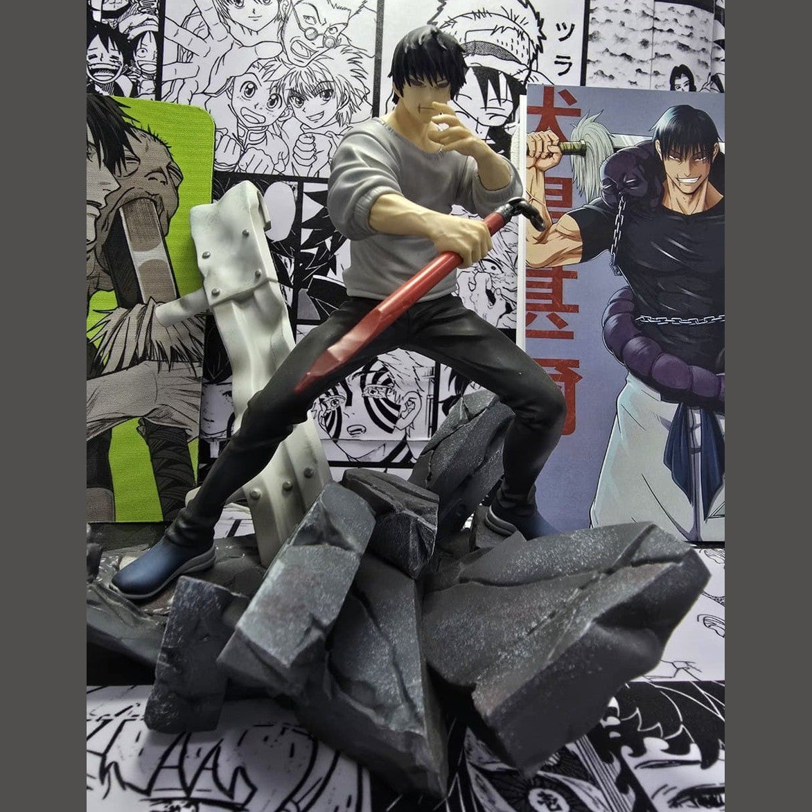 Toji figure from one for all anime store