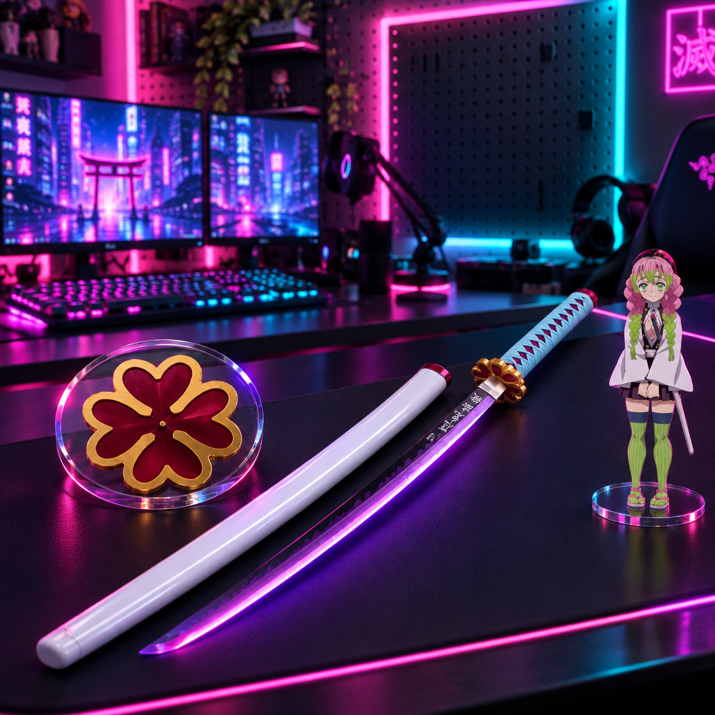 LED Light Demon Slayer Katana Luminous Sword