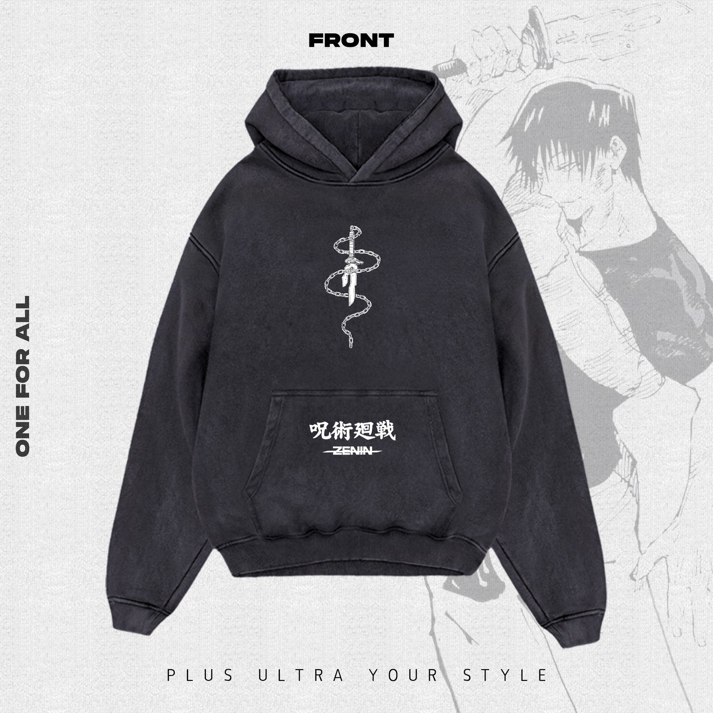 Toji-jujutsu kaisen Hoodie