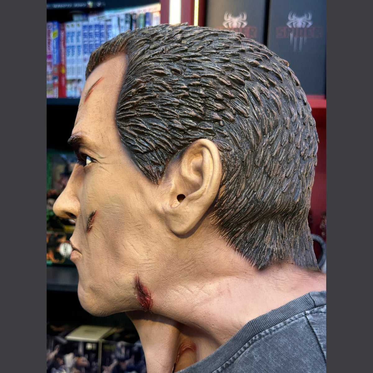 Terminator Battle-Damaged Cyborg Halloween Mask