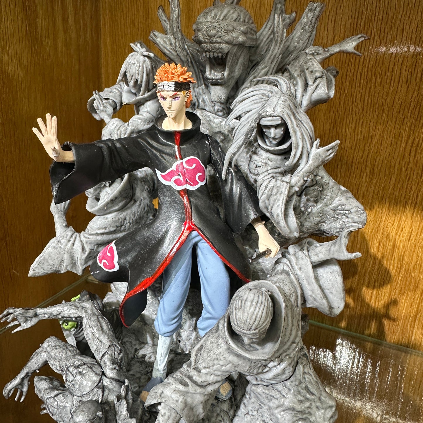 Pain Figures Cartoon Naruto Anime Figure Pain Model 27cm GK PVC Statue Figurine Doll Collection Car Decotation Children Toy Gift