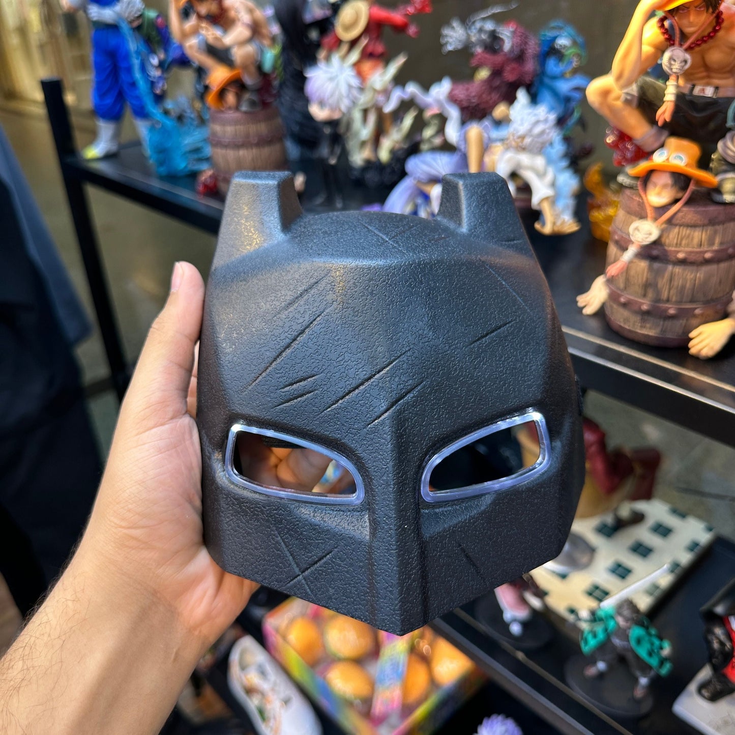 Spiderman venom, iron man and batman musk