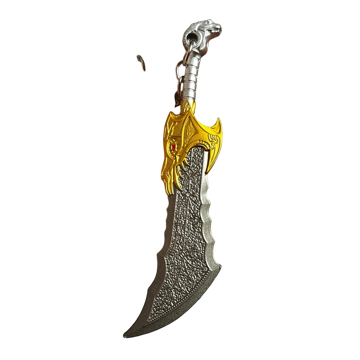 God of war metal keychains toys