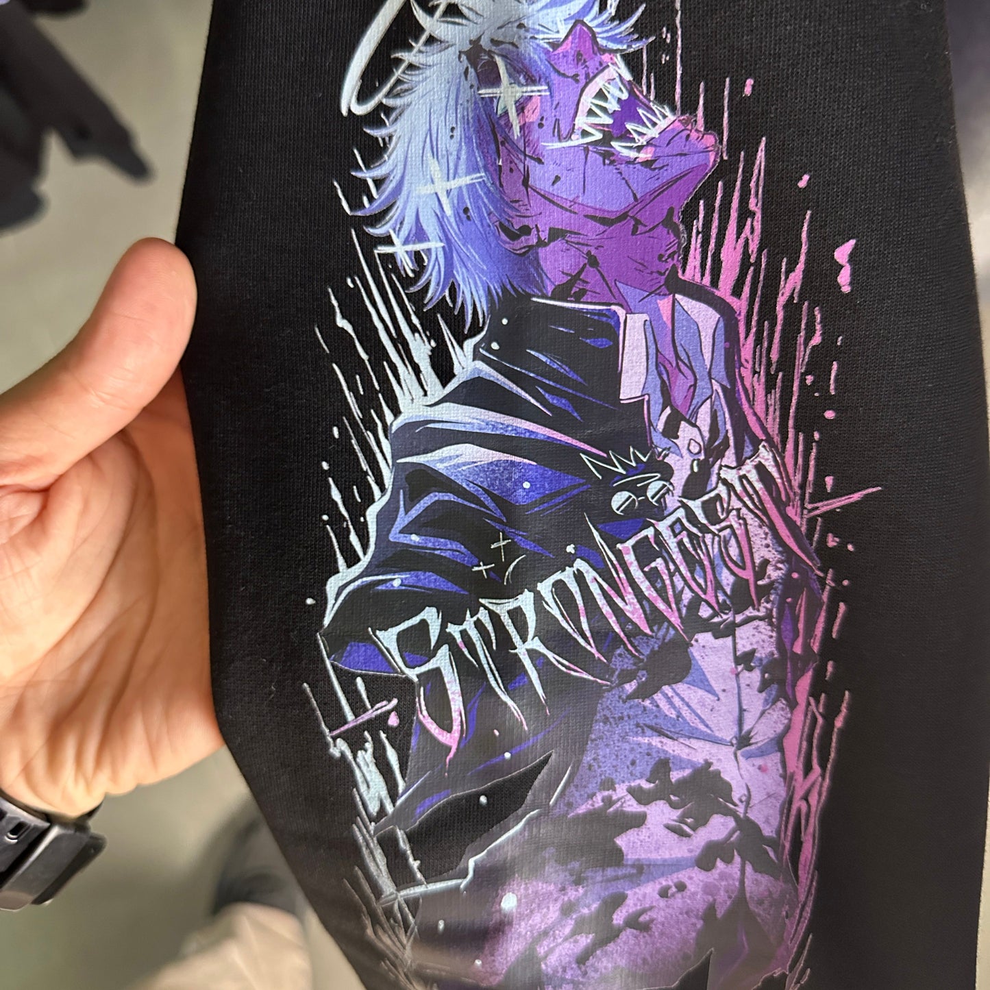 Ninja hoodie for Gojo saturo from One For All anime store