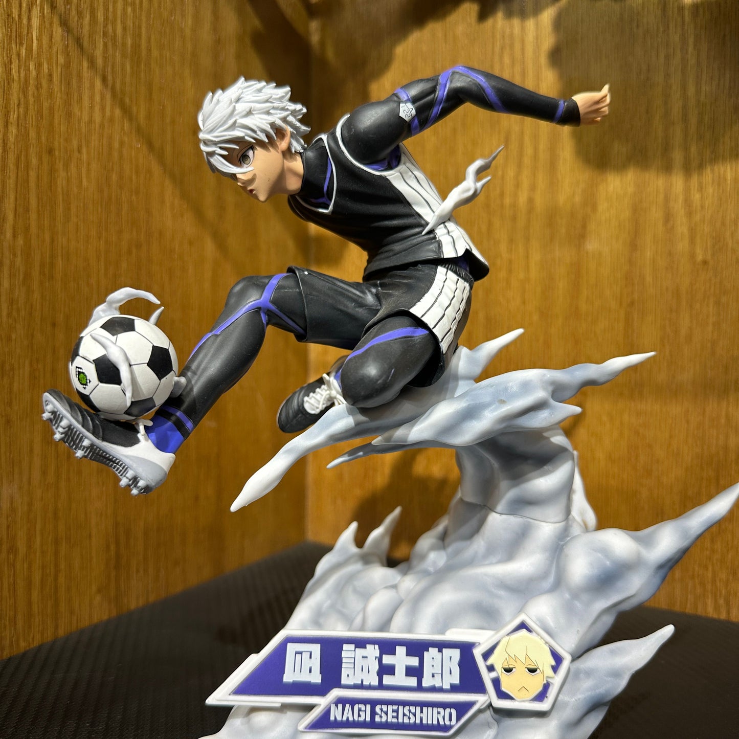Blue Lock Anime Figures 23cm Nagi Seishiro Figure PVC Model Statue Collectible Toy Desk Decoration Dolls Children Birthday Gifts