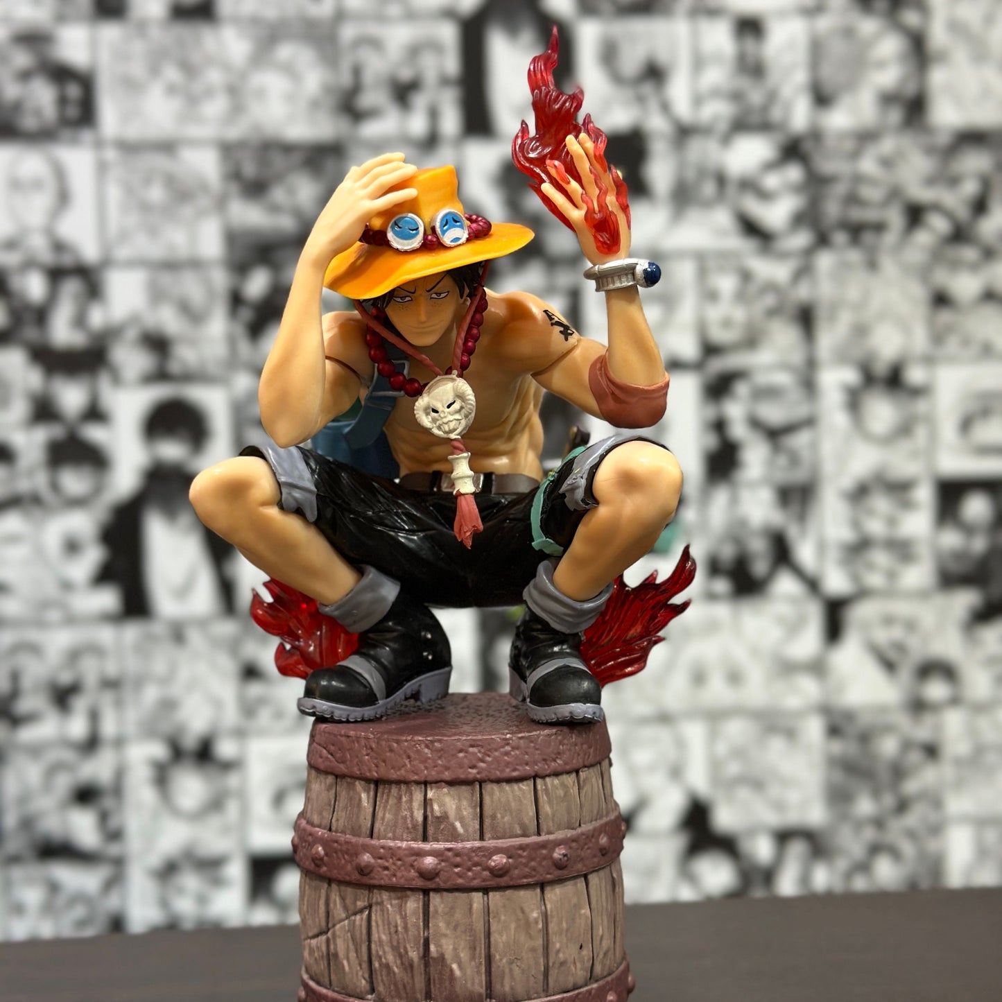 Ace barrel figure from One For All anime store