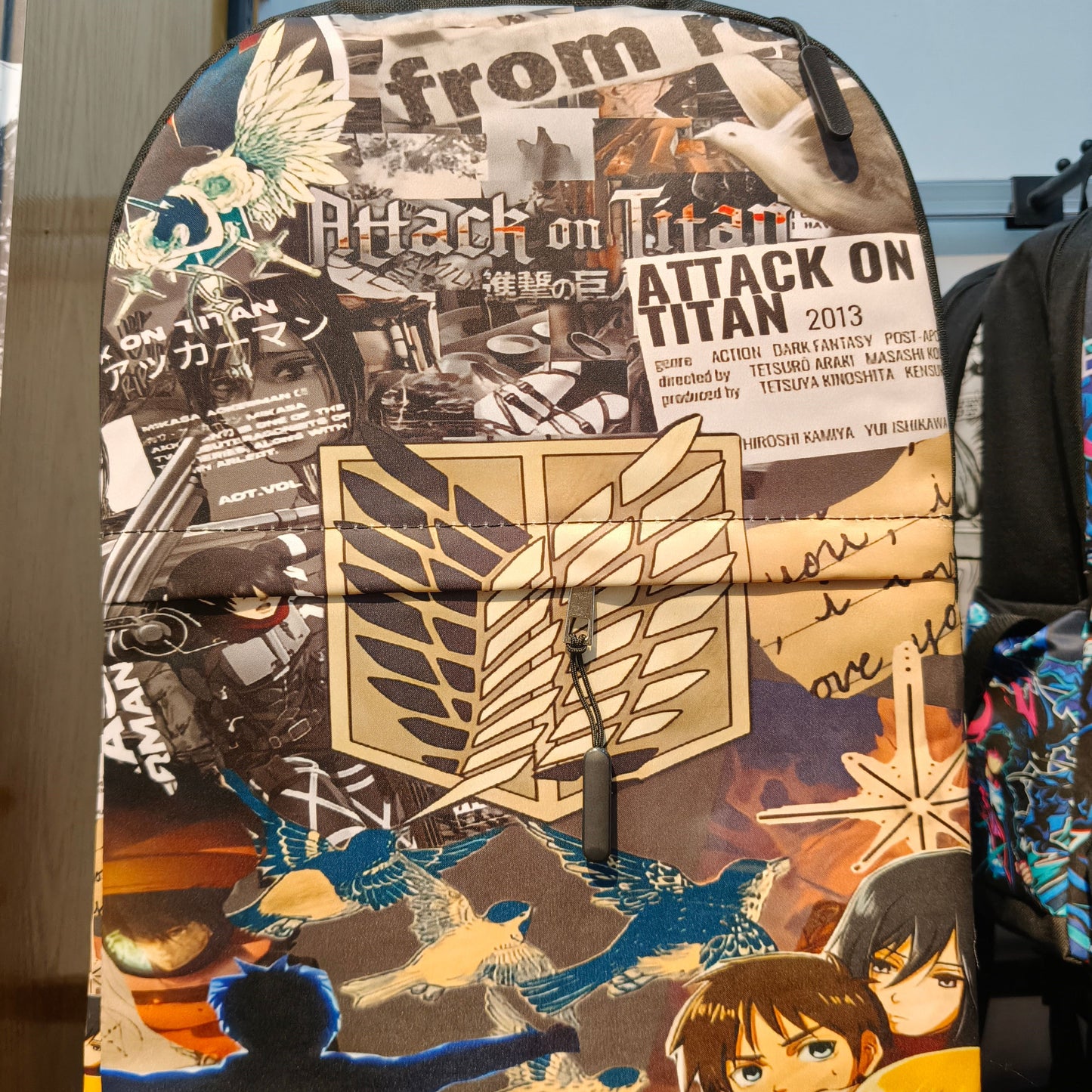 Attack on titan bag from One For All