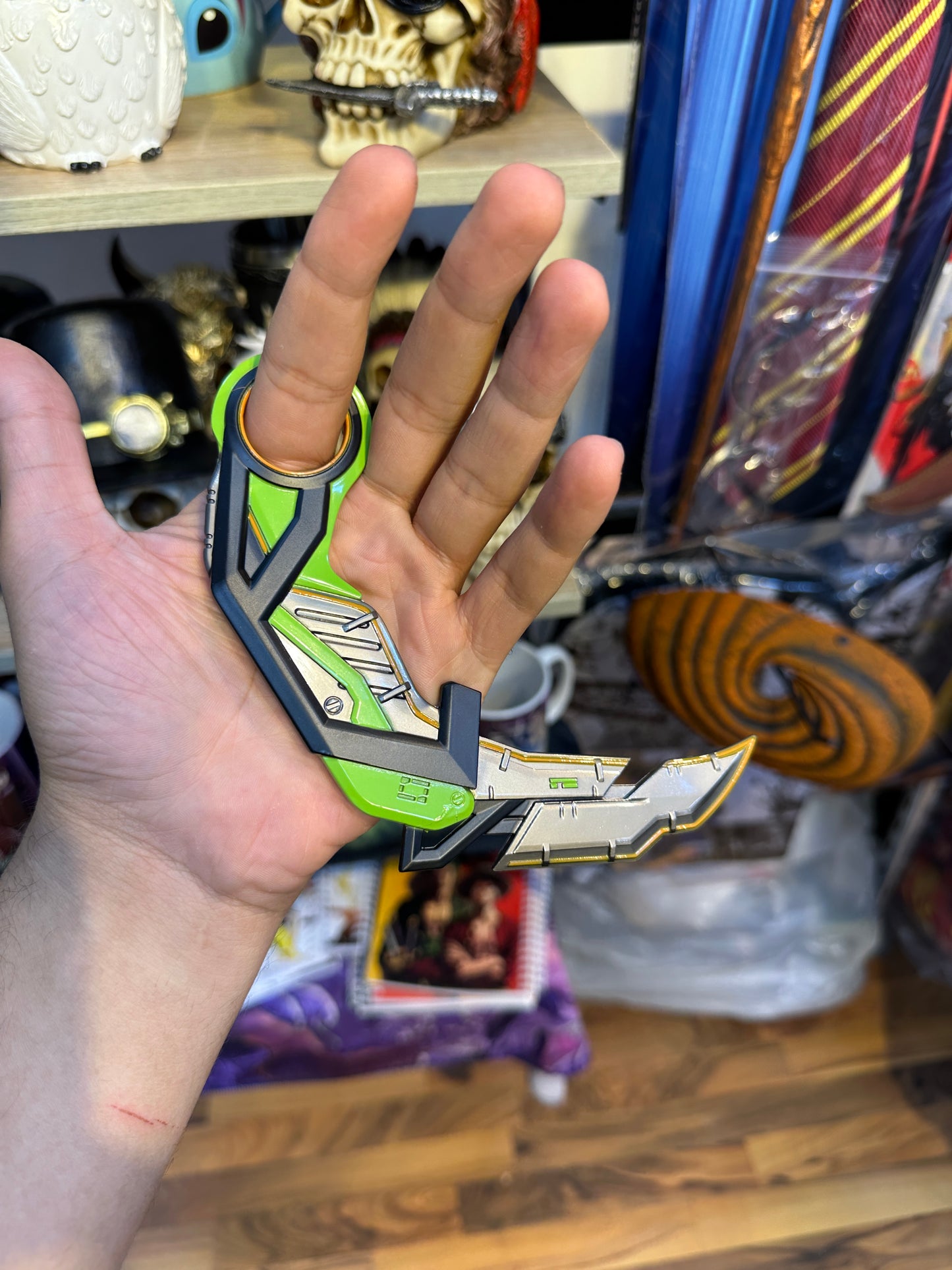 Valorant metal self defense weapon from One For All anime store