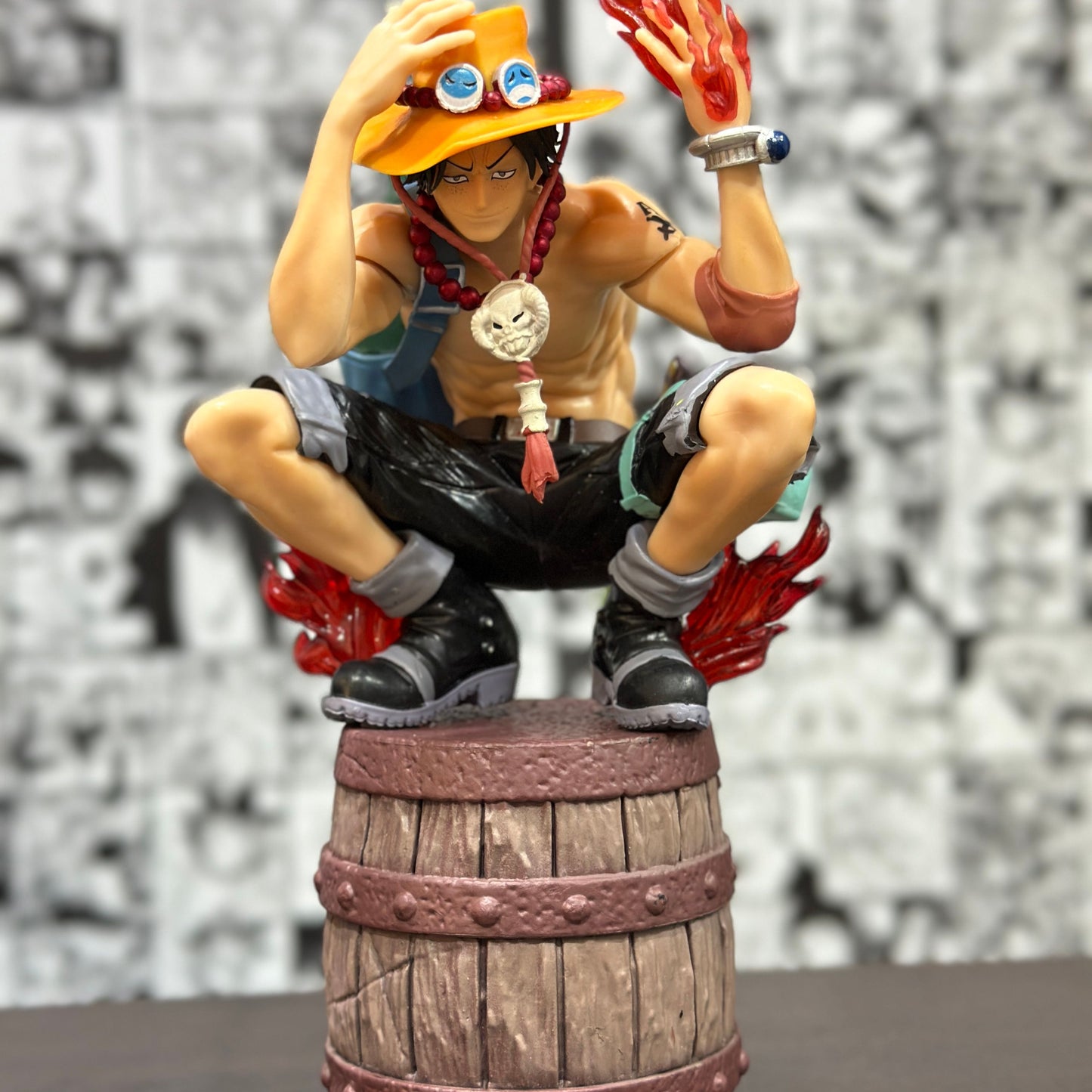 Ace barrel figure from One For All anime store