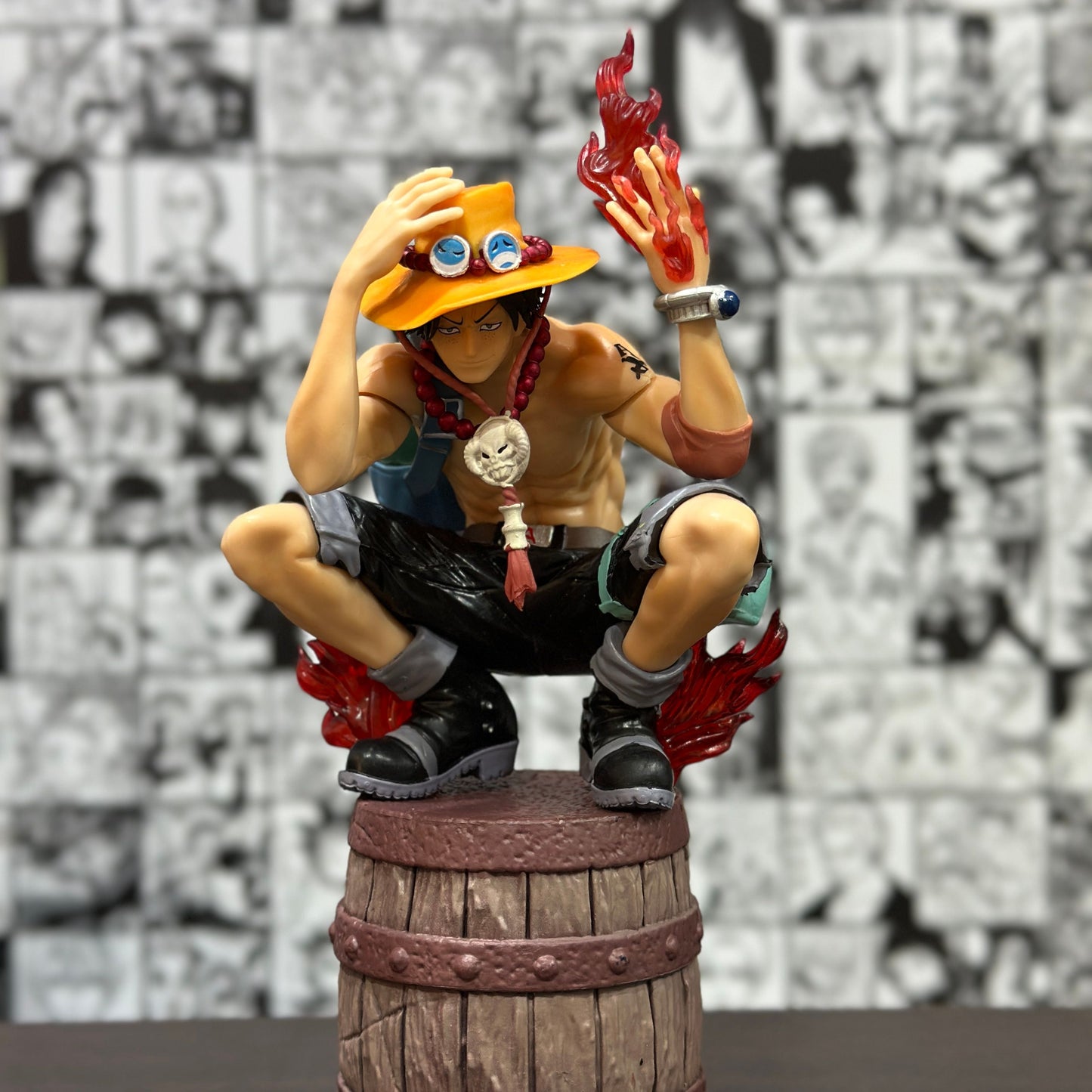 Ace barrel figure from One For All anime store