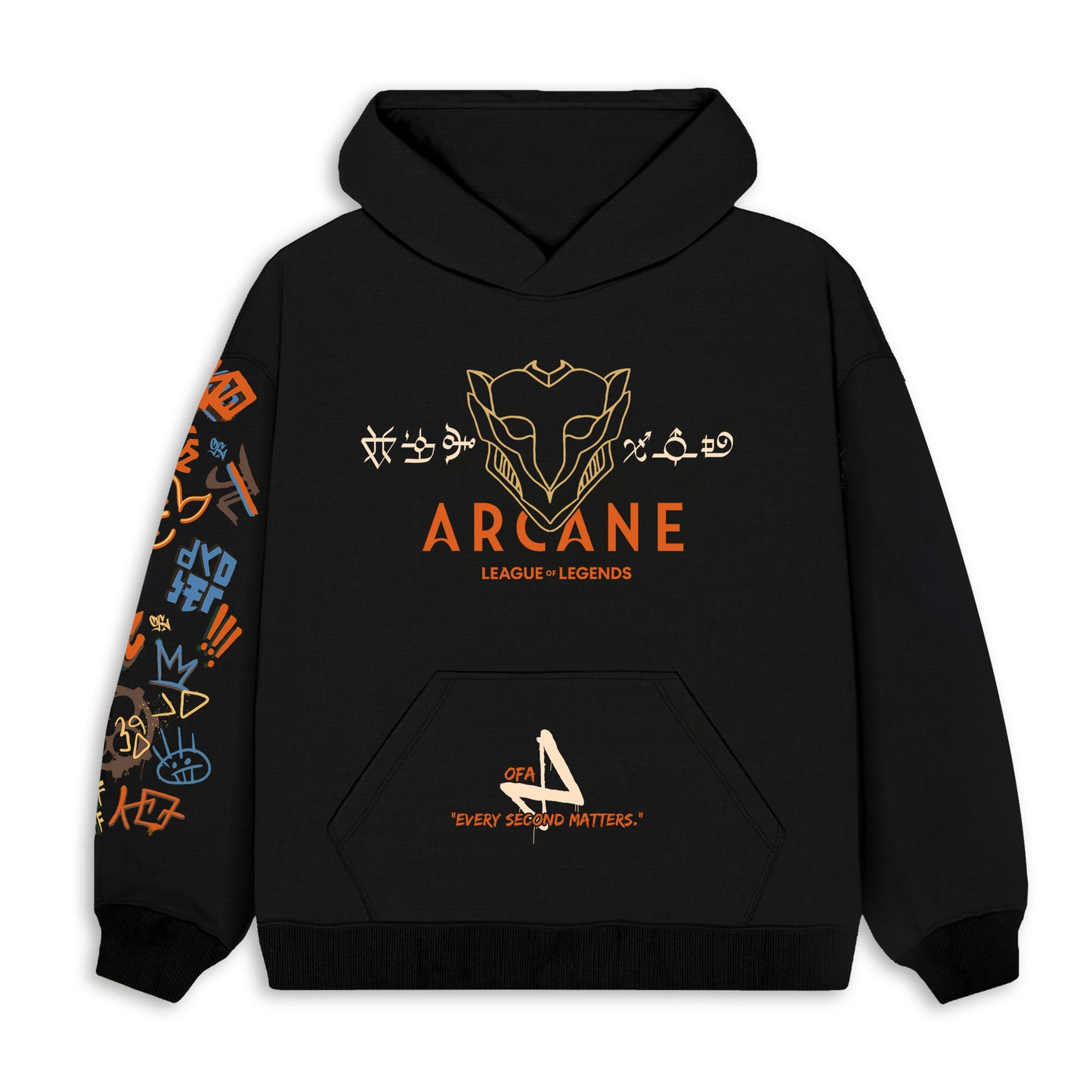 Ekko-Arcane league of legend hoodie from one for all anime clothes