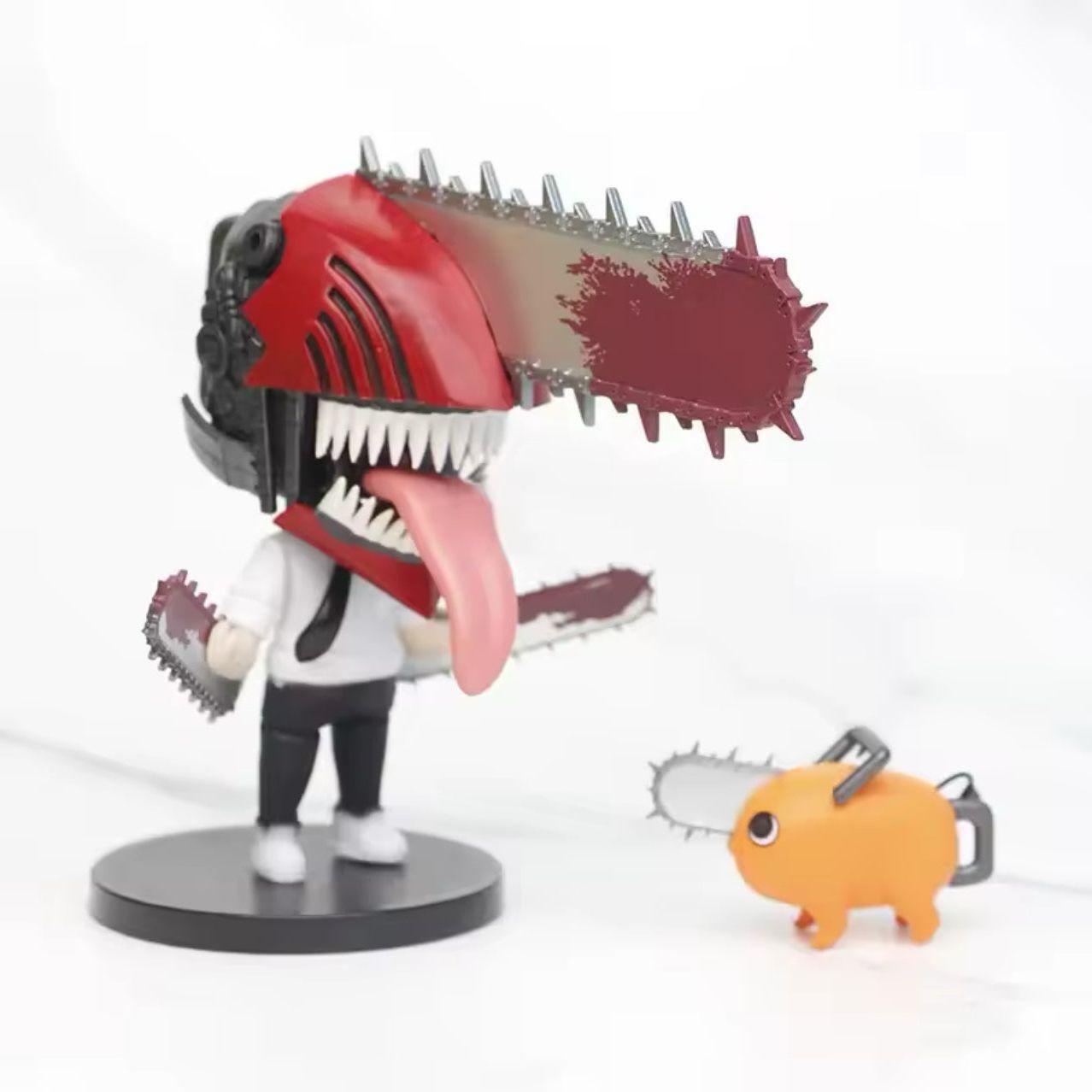 Chainsaw Man Anime Figure Denji Power Action Figure Chainsaw Man Denj/Power Figurine