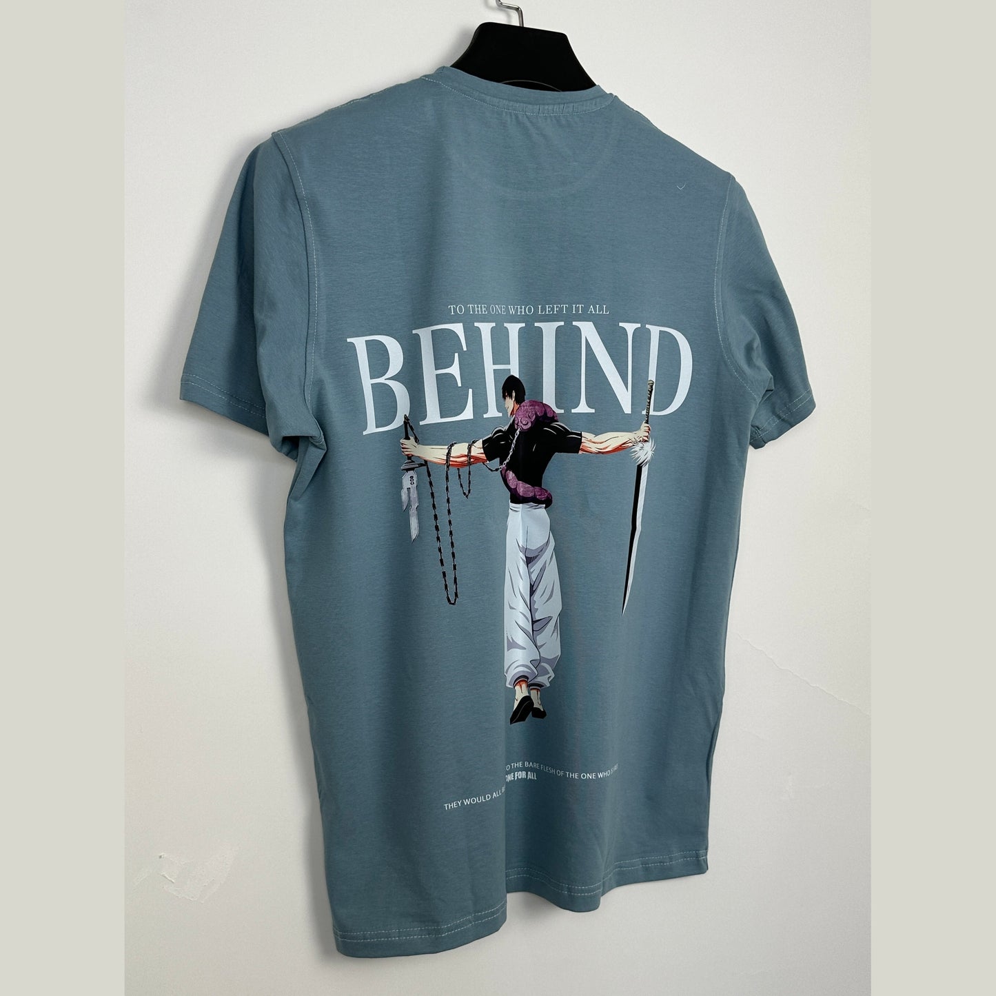 Toji Behind - jujutsu kaisen t-shirt from one for all anime clothing store in egypt