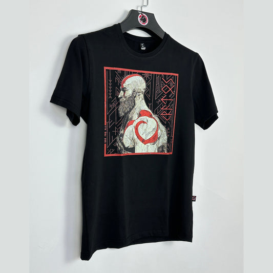 Cratos - God of war t-shirt from one for all anime clothing store in egypt