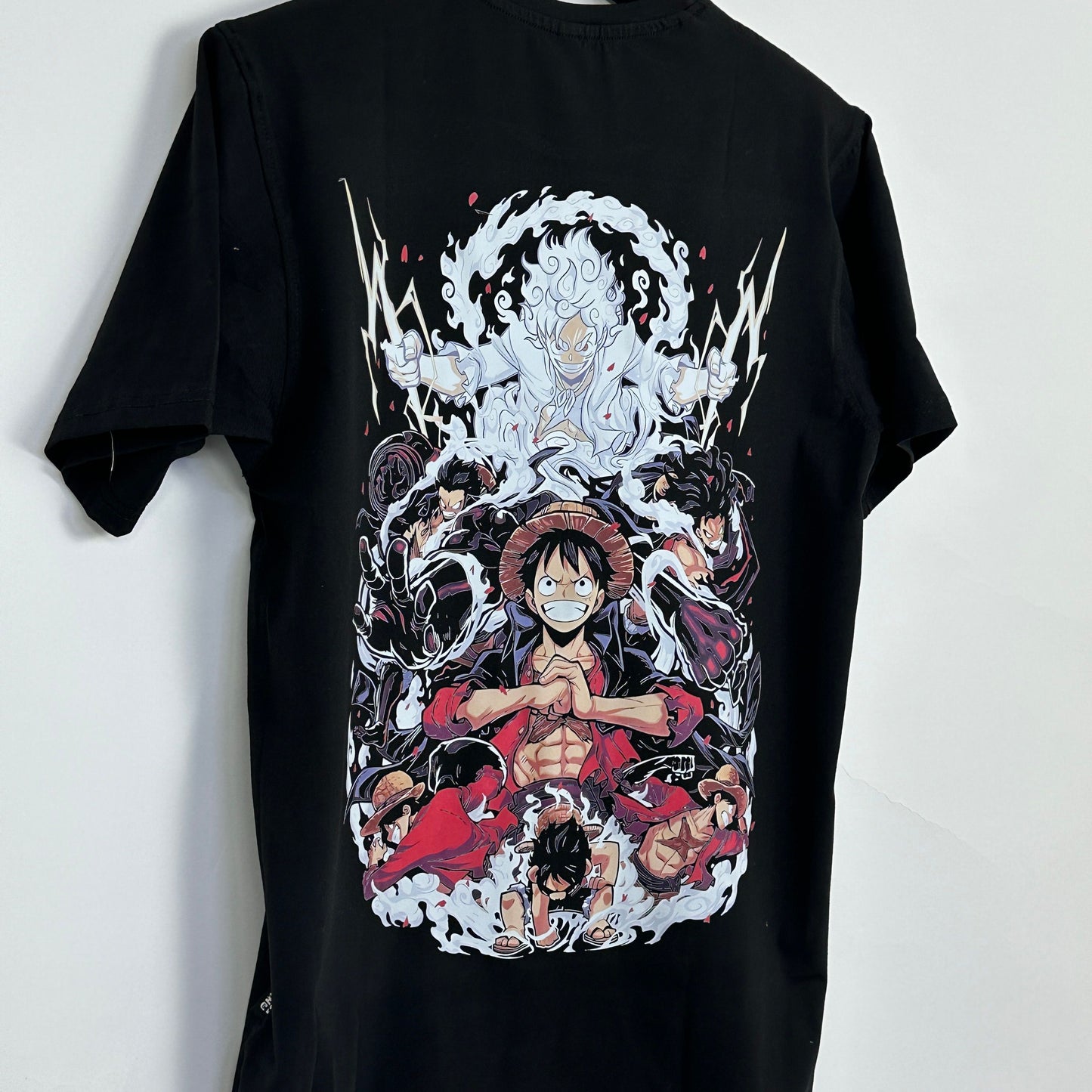 Luffy all gears - one piece t-shirt from one for all anime clothing store in egypt