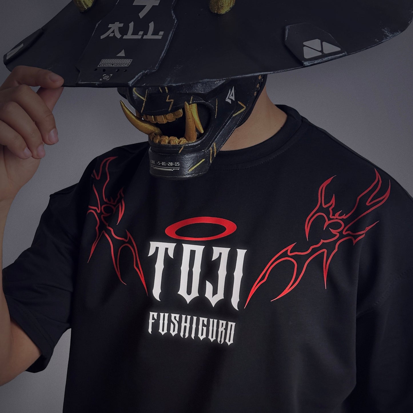 Toji zenin-jujutsu kaisen T-shirt from one for all anime clothing store