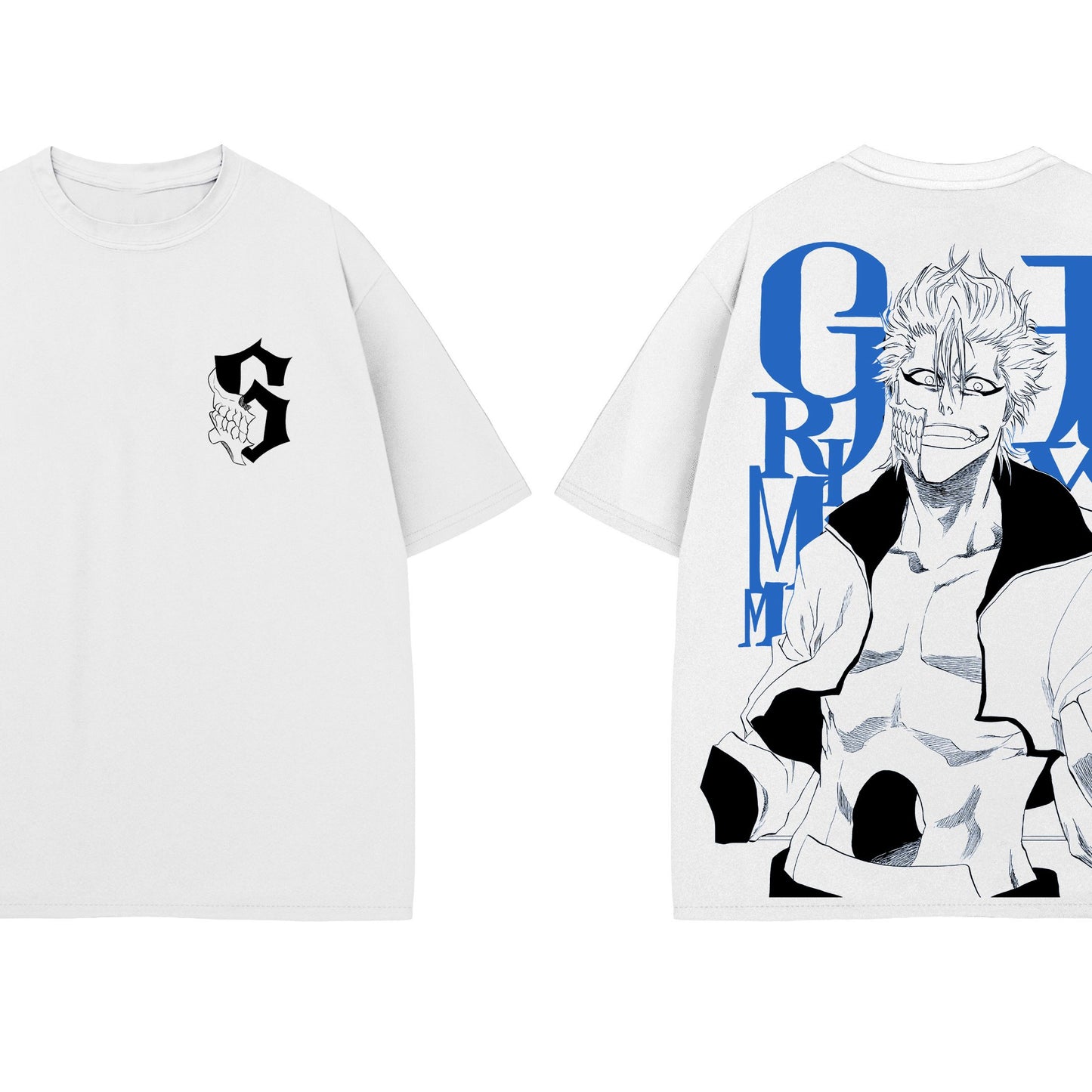 Grimmjow White t-shirt from One For All