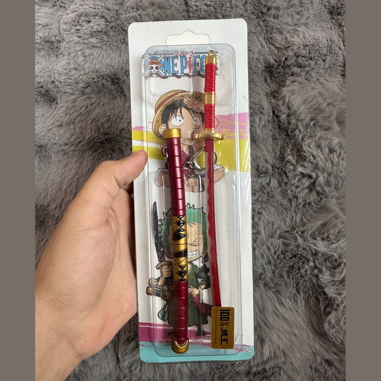 Demon slayer & One piece metal swords 25 cm