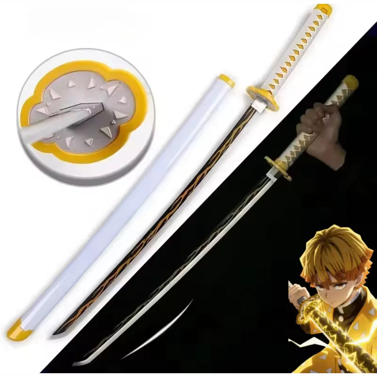 LED Light Demon Slayer Katana Luminous Sword