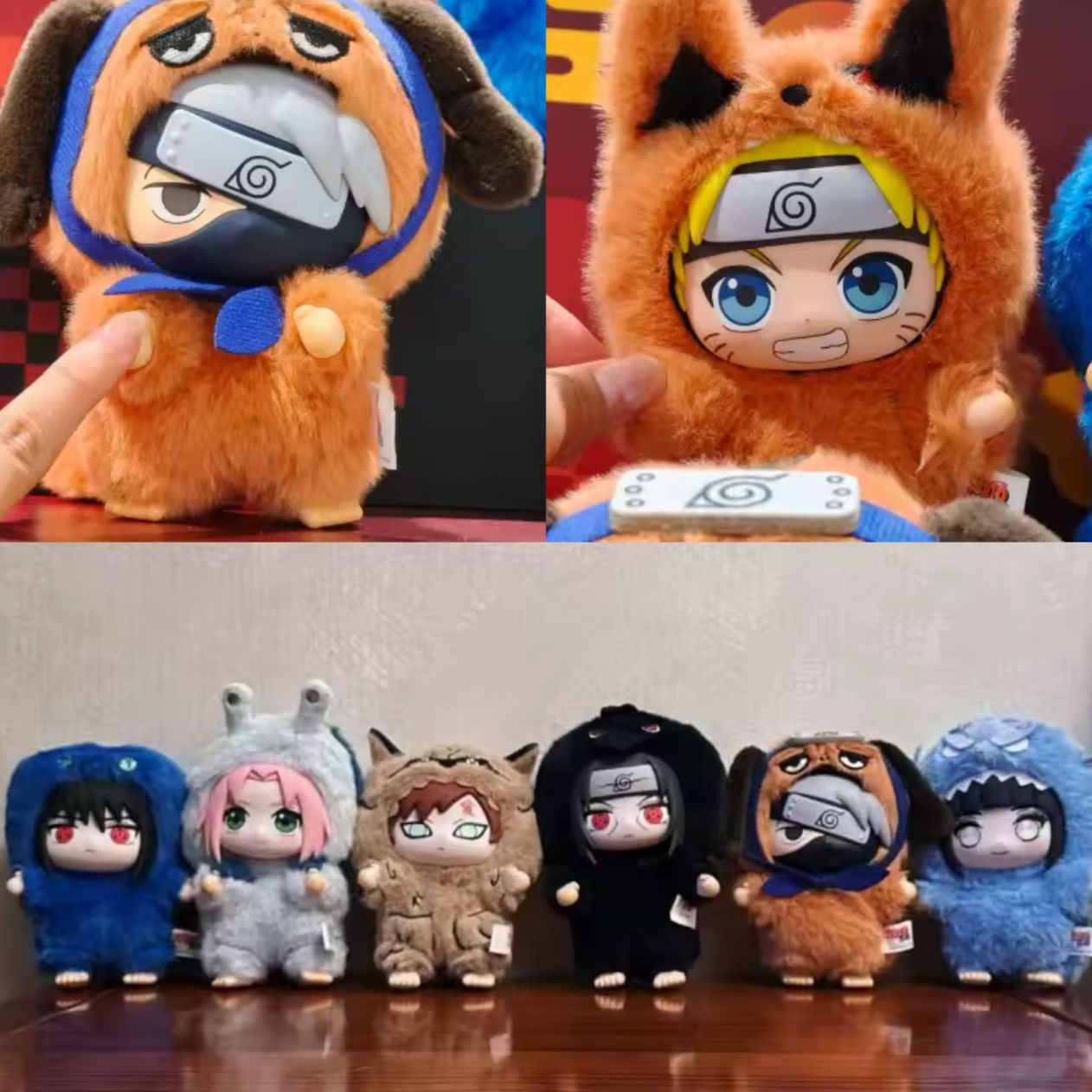 Labubu naruto blind box from One For All anime store