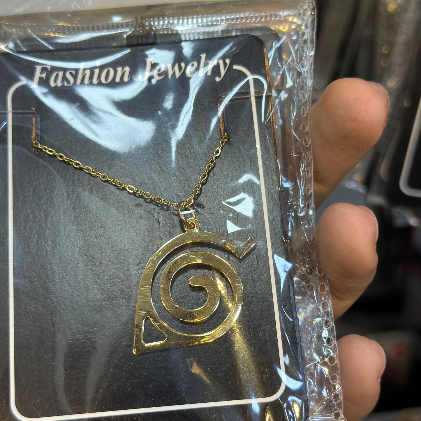 Naruto necklace from One For All anime store