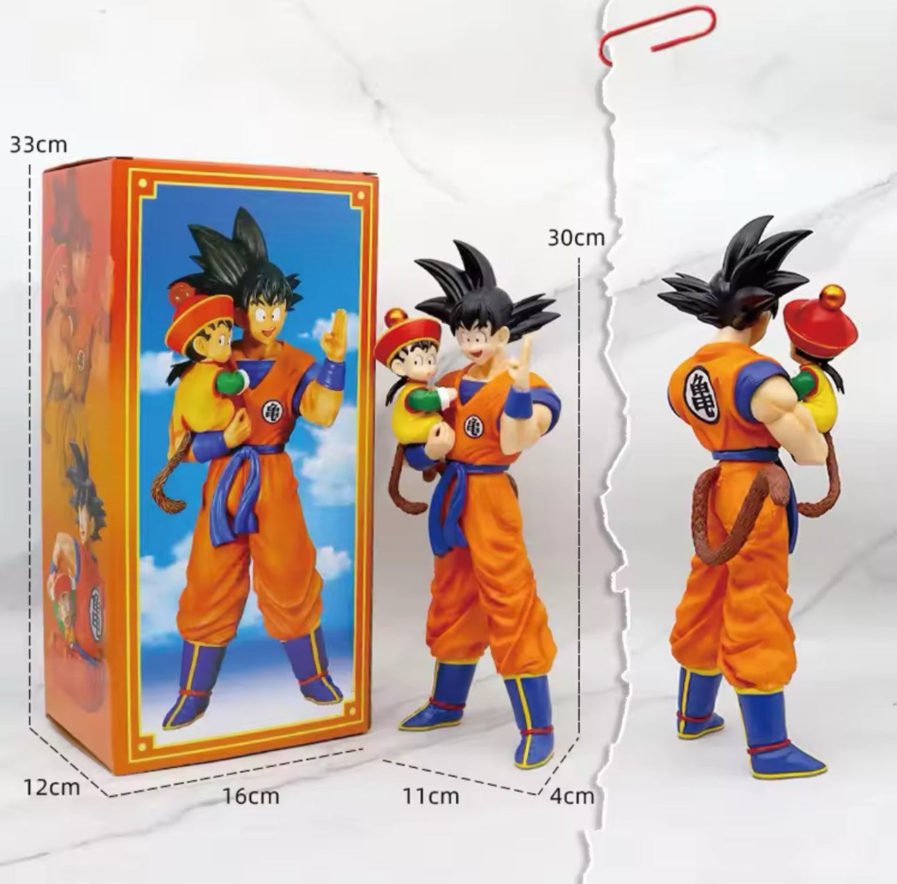 30 cm goku from dragon ball anime figure