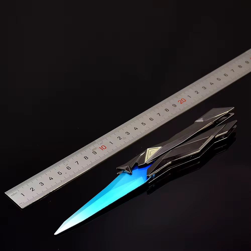 22cm metal Valorant butter fly crystal knife from One For All