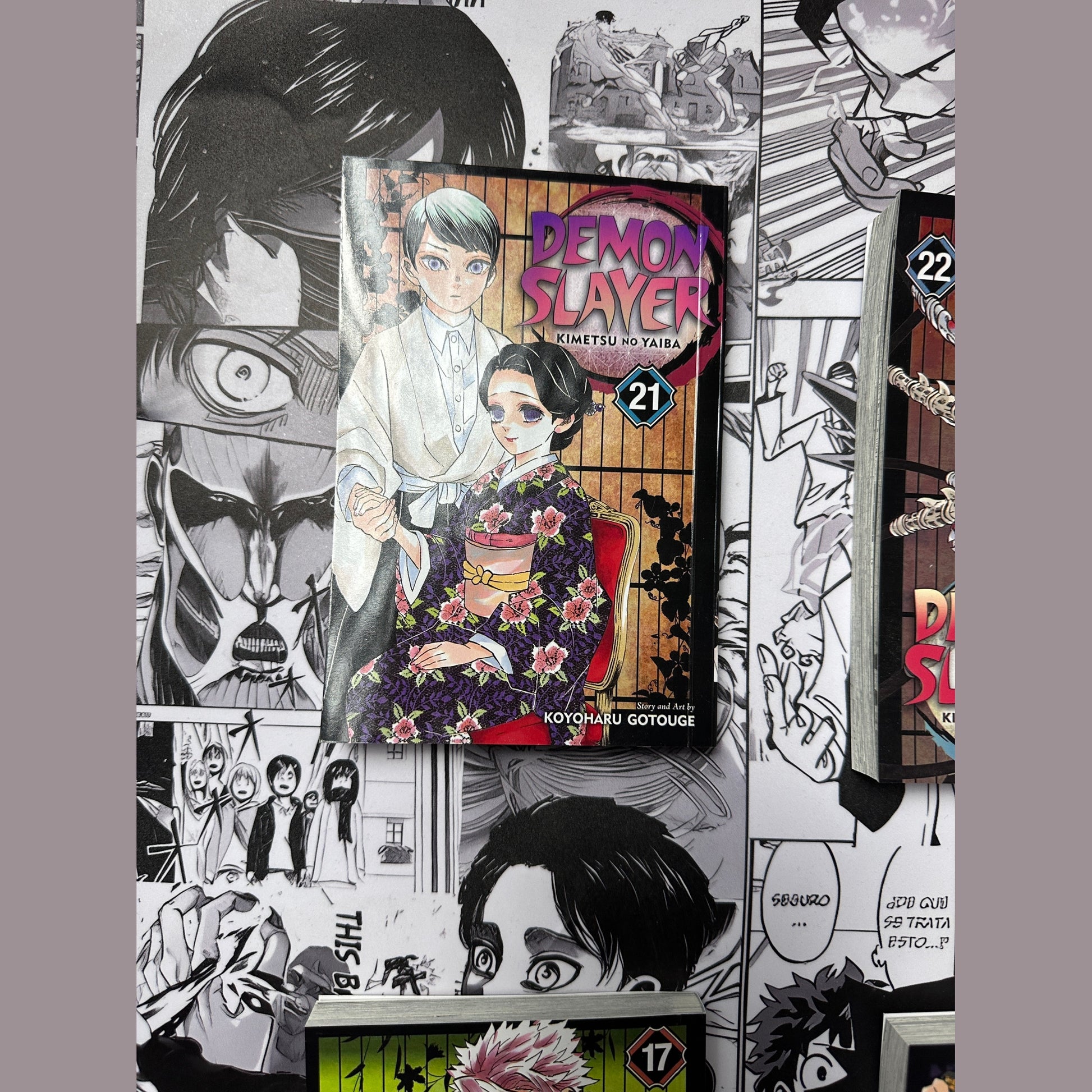 Demon slayer Manga books