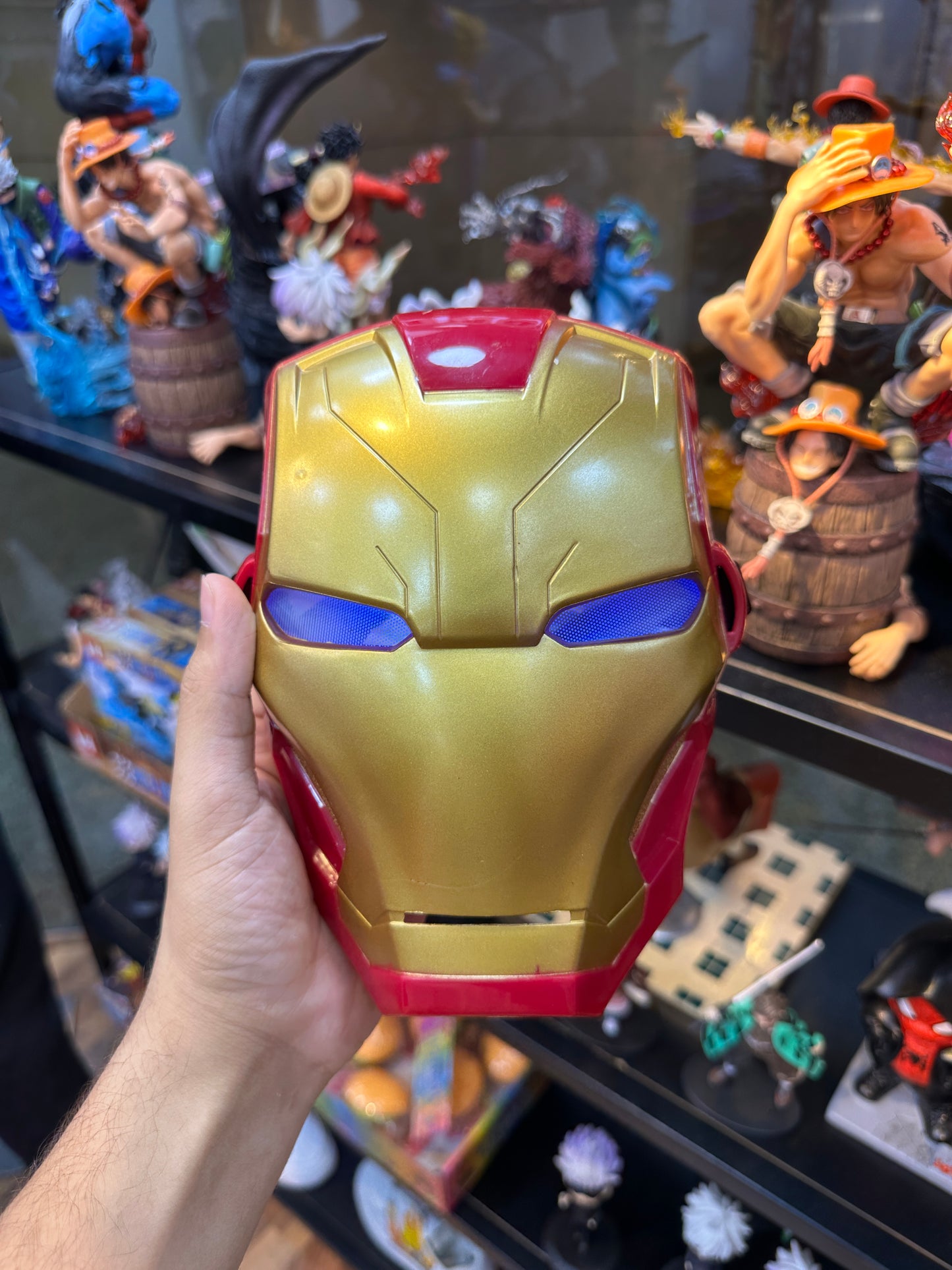 Spiderman venom, iron man and batman musk