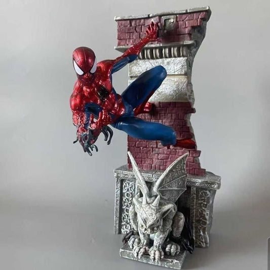 28cm Marvel SpiderMan Far From Home Figure The Avengers Spider Man Statue Action Figurine Collectible Model Toy Decor Gift