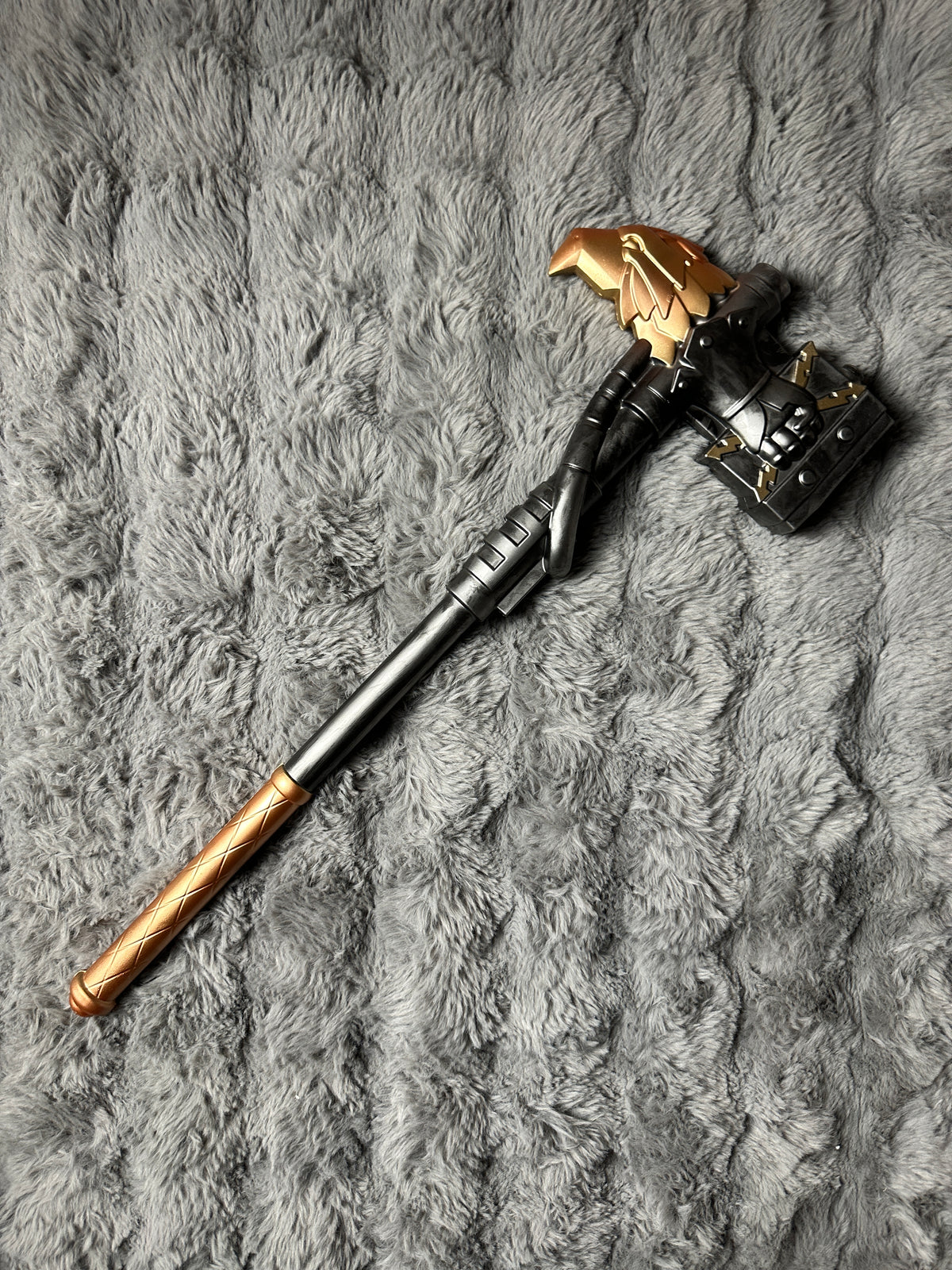 Ornate Eagle Head Fantasy Warhammer Replica – Cosplay Battle Hammer