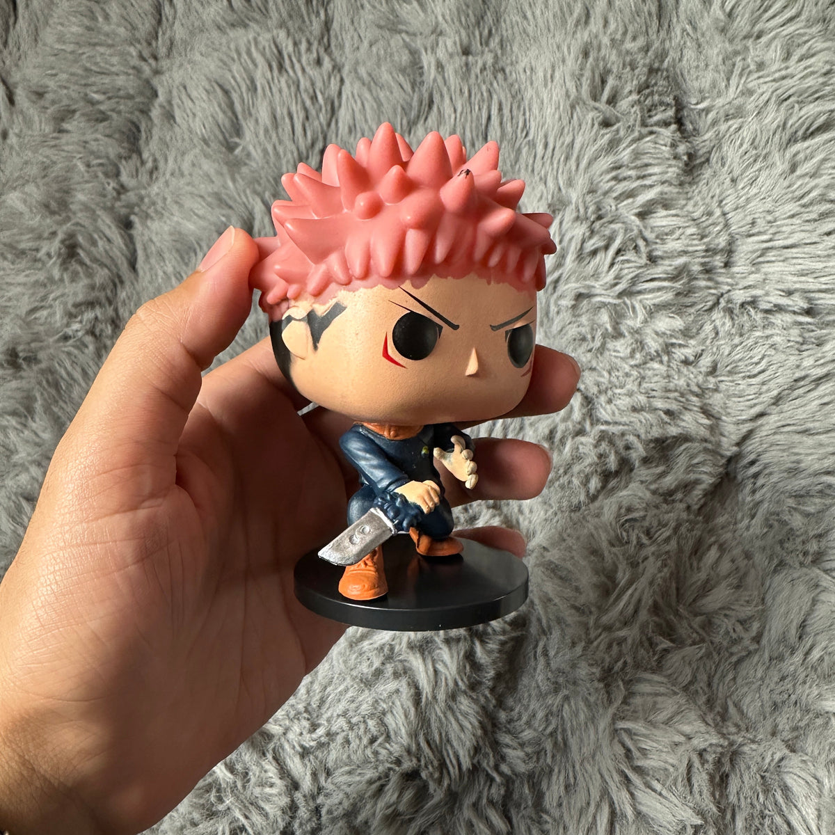 Magic Sorcerer Anime Figures - Chibi Action Toys for Desk Decor