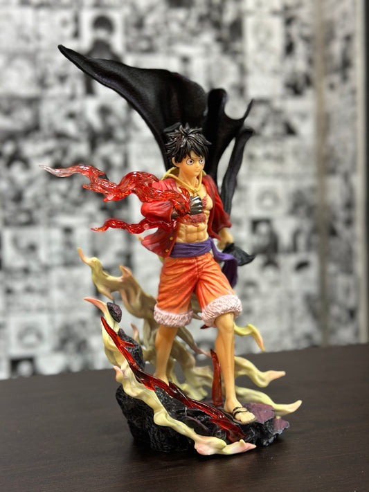 Angry Luffy figure from One piece in One For All anime store