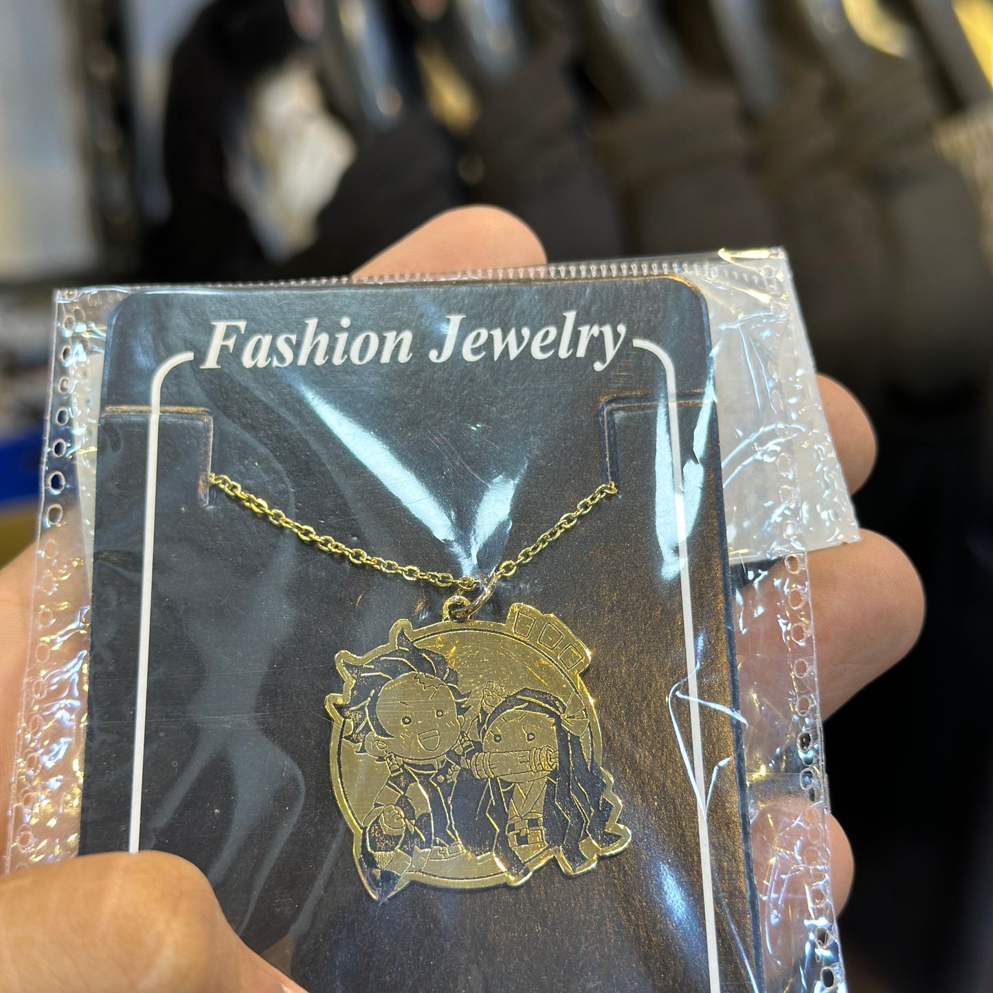Demon slayer necklaces from One For All anime store