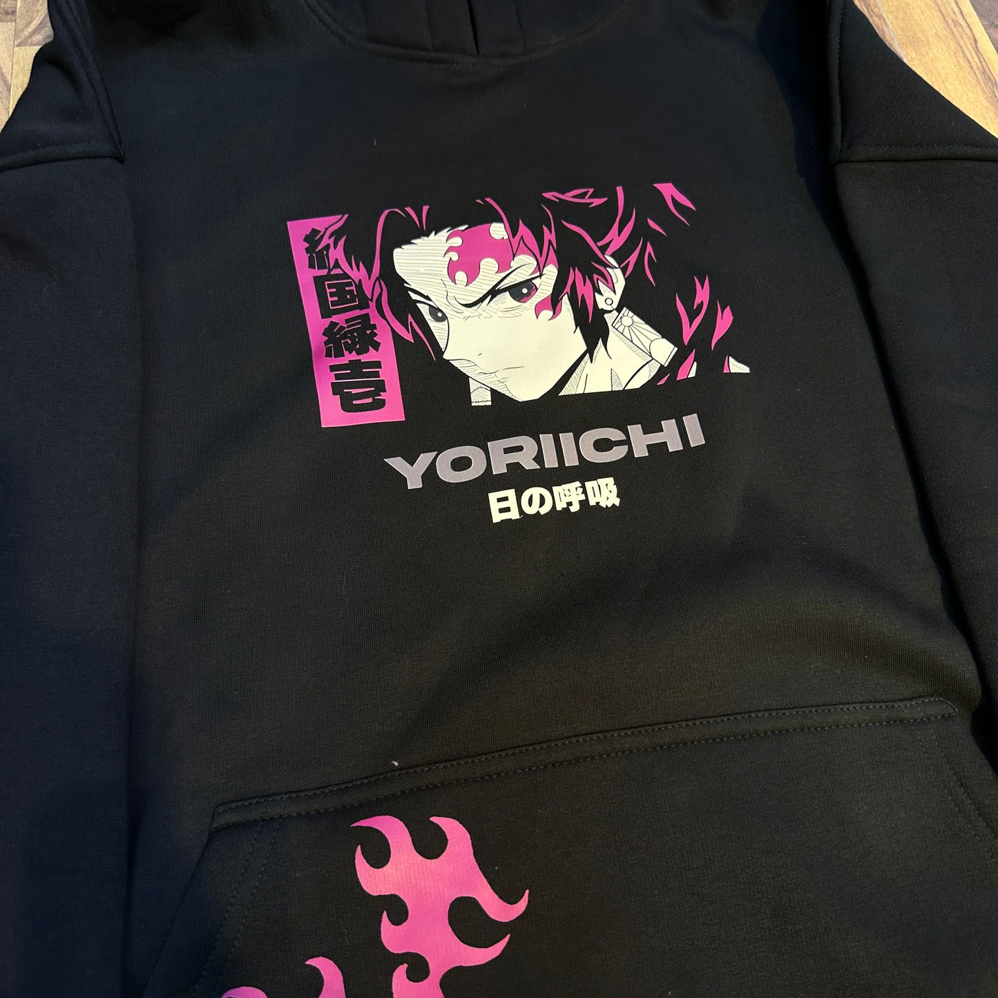 Yoriici-demon slayer hoodie from One For All anime store