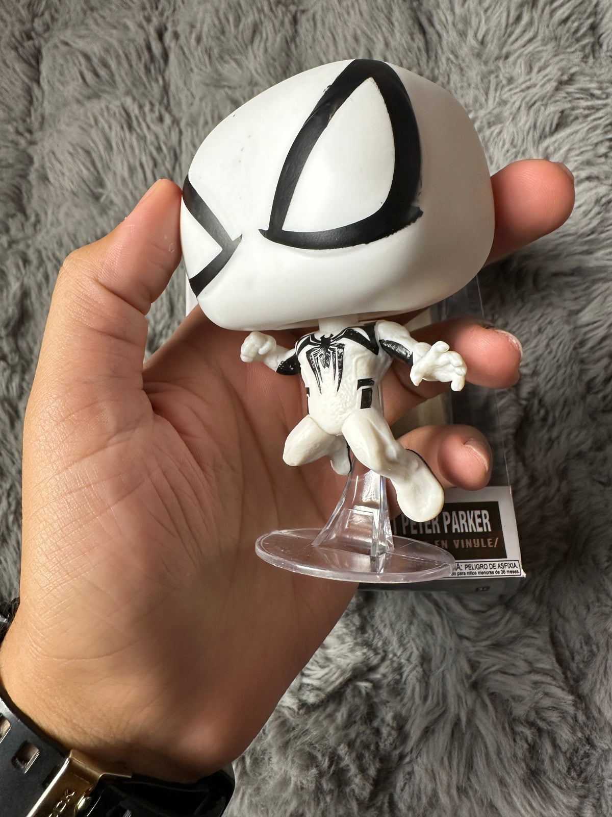 Superhero Web-Slinger Action Figures - Chibi Collectible Toys